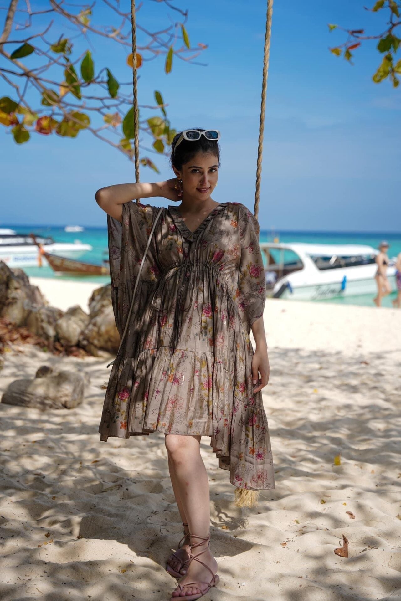 Idaho-o Terra Tone Rayon Kaftan