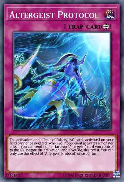 Yu-Gi-Oh! Altergeist Protocol - SP18-EN048 - Starfoil Rare - 1st Edition