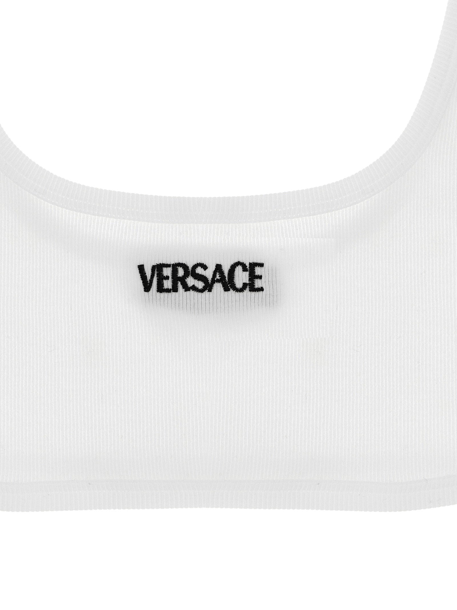 Versace Logo Bra – 93% cotton, 7% elastane - view 3