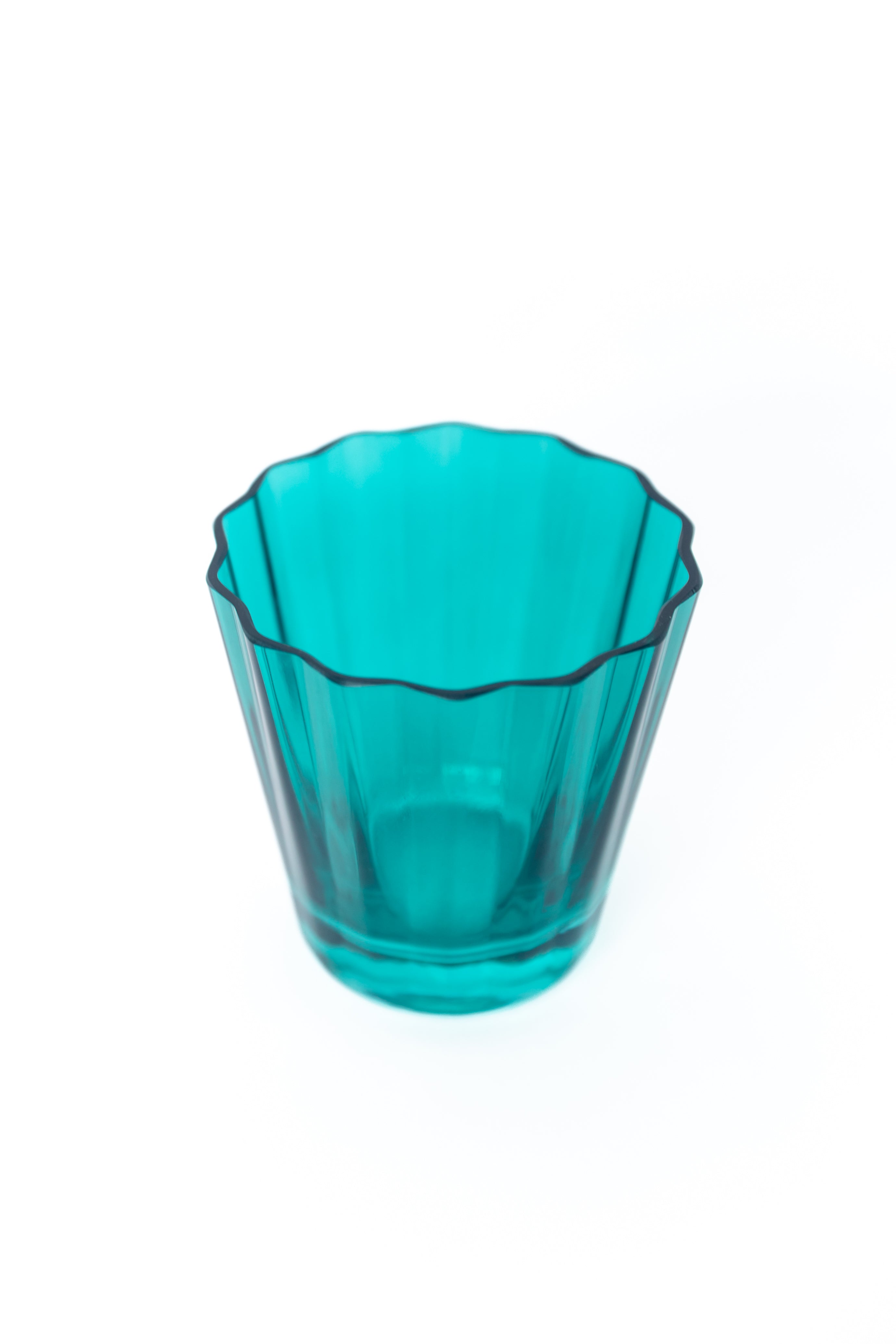 Estelle Colored Glass Estelle Colored Sunday Low Balls - Set of 2 {Emerald Green} - view 7