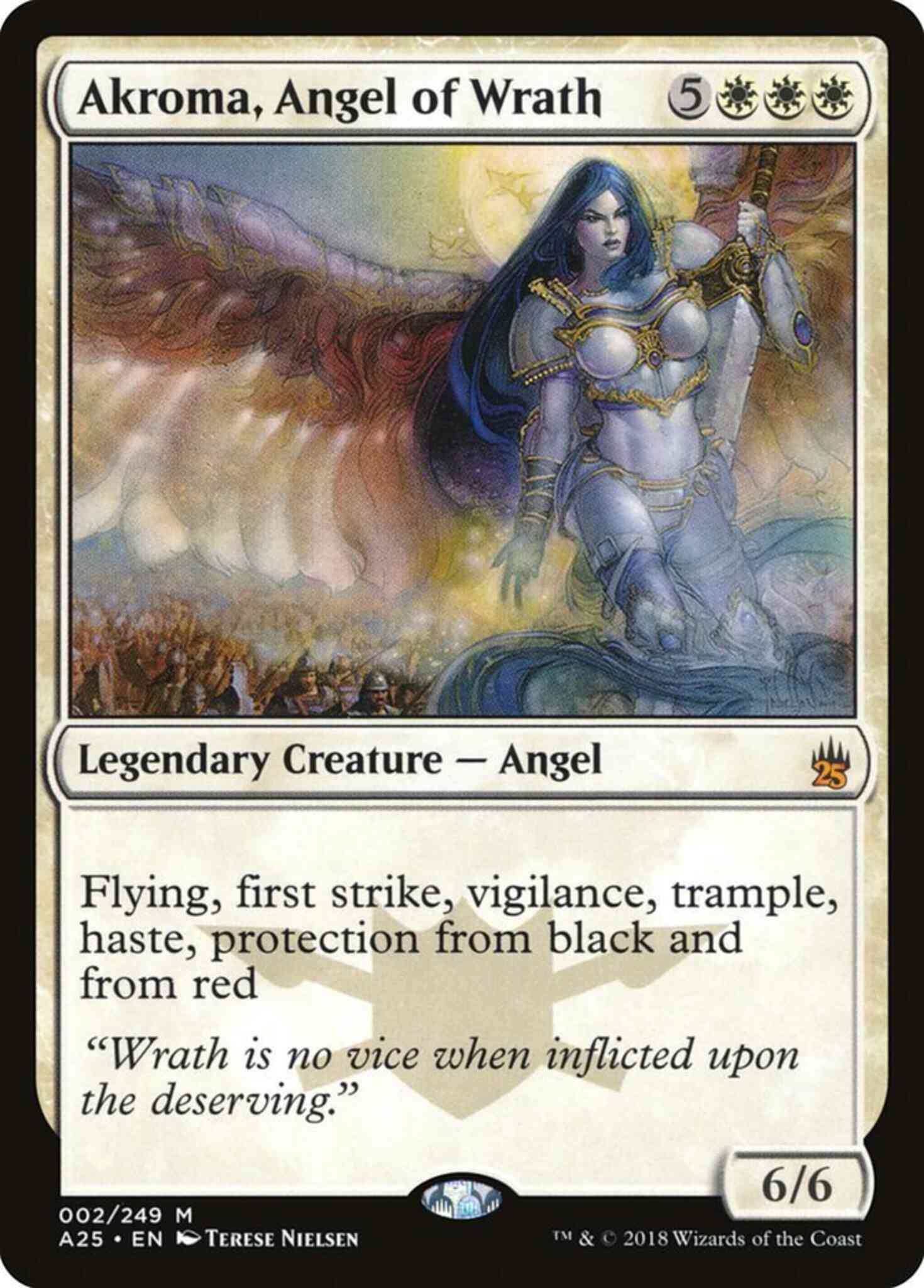 Magic Akroma, Angel of Wrath [Masters 25] [Non-Foil]