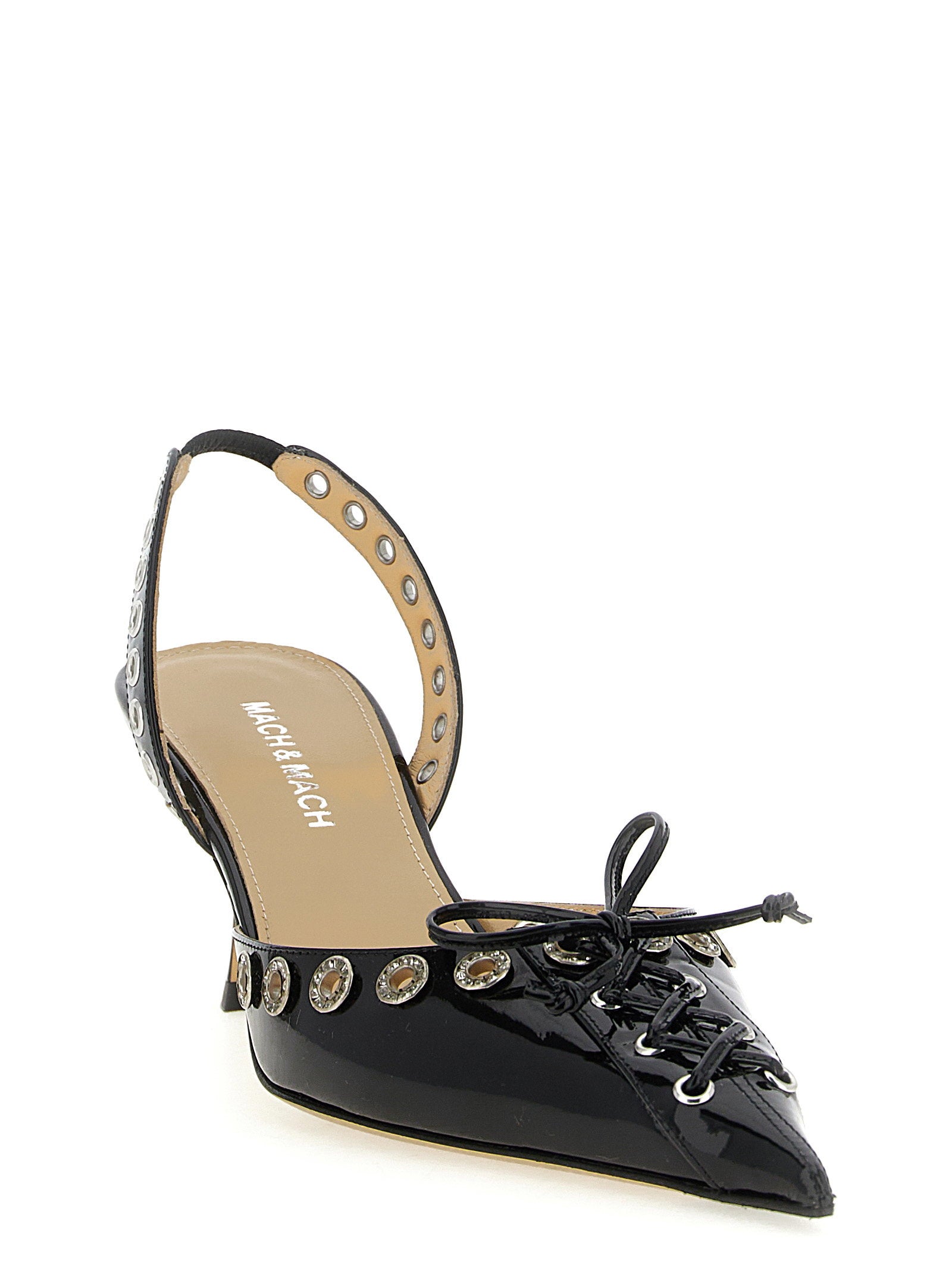 Mach & Mach Crystalized Corset Slingback - view 2