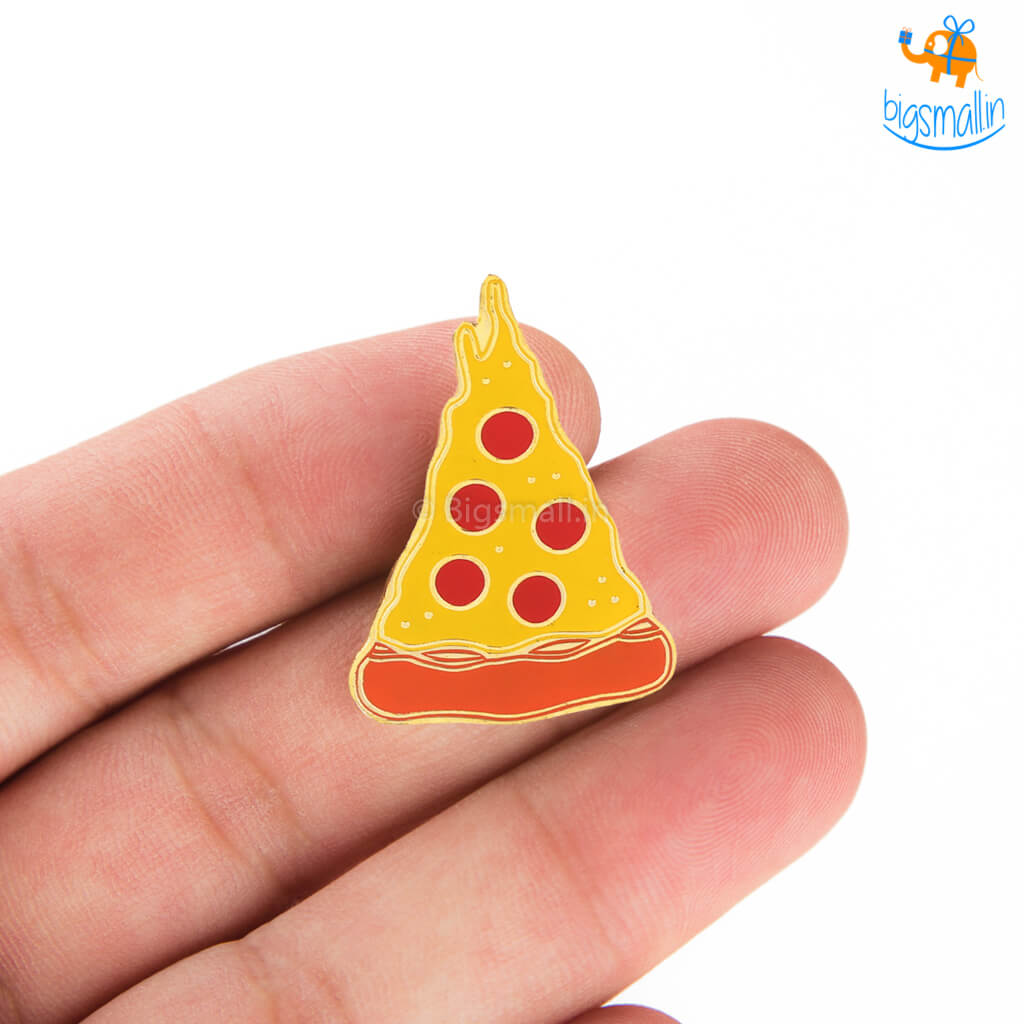 Bigsmall_piu Pizza Lapel Pin - view 9