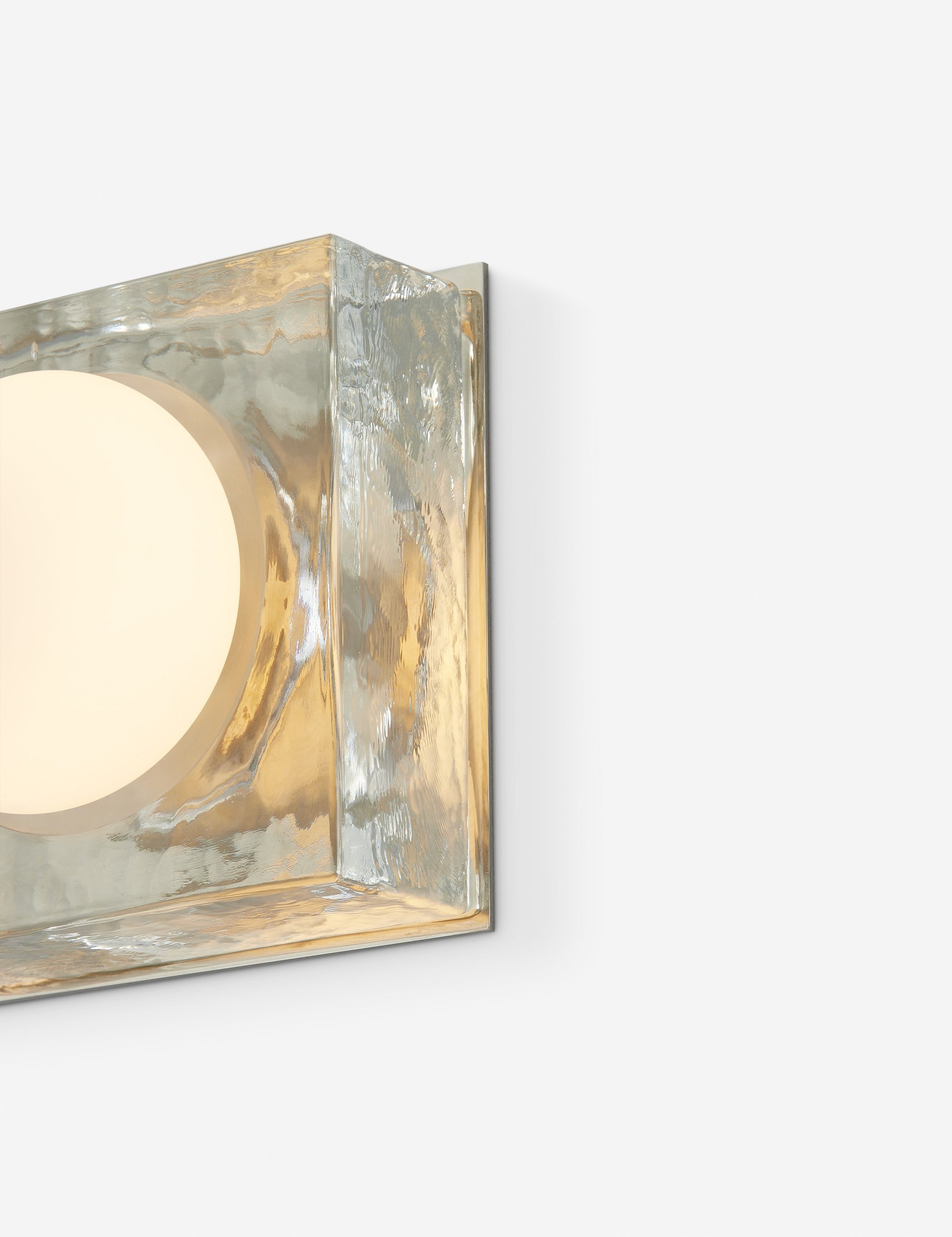 Lulu and Georgia Ravi Square Sconce - view 3