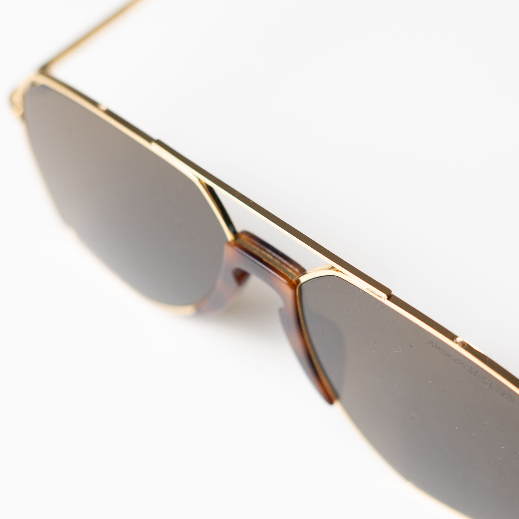 Alexander McQueen Brown Sunglasses - view 5