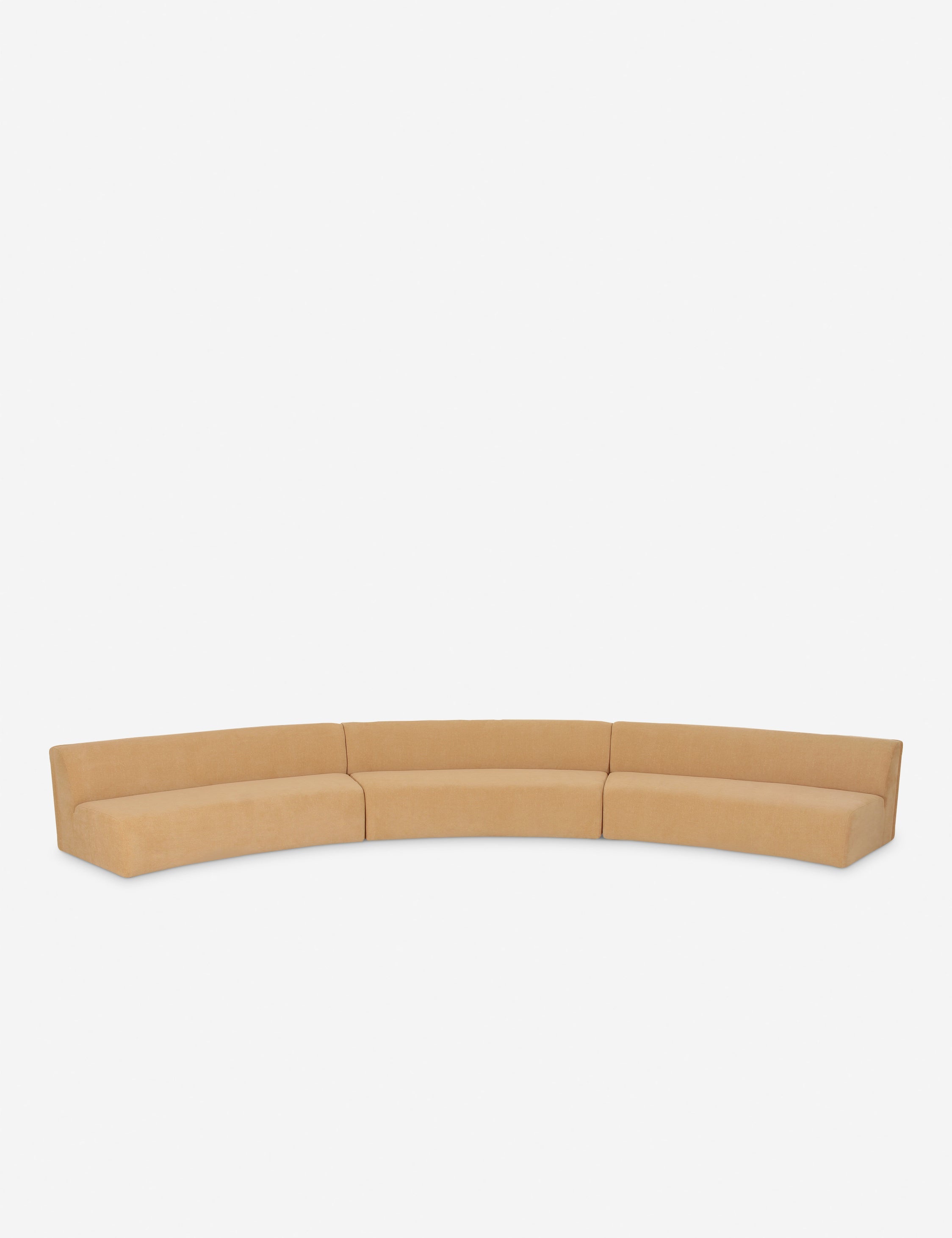 Lulu and Georgia Accardi Modular Curved Sectional Sofa - view 2