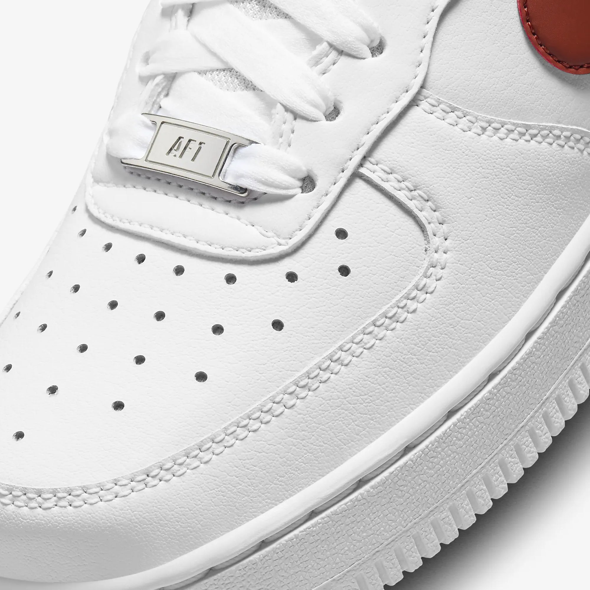 Nike | AIR FORCE 1 "07 { WHITE/RUGGED ORANGE - view 3