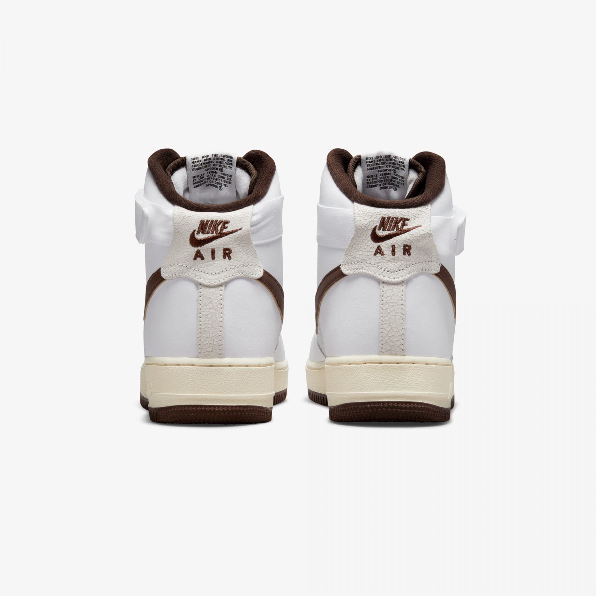 Nike | AIR FORCE 1 HIGH '07 WHITE AND LIGHT CHOCOLATE - view 2