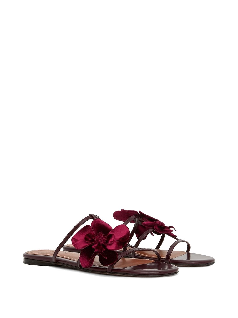 Zimmermann Sandals RED – Calf Leather 100% - view 5