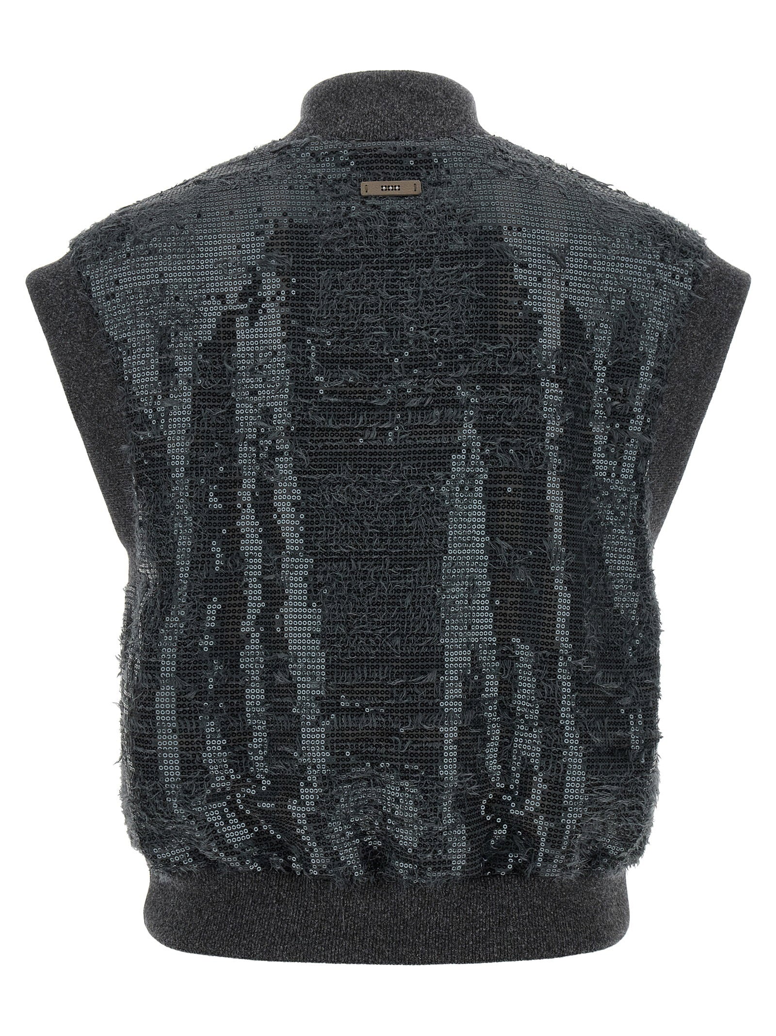 Peserico Sequin Vest – 100% polyester - view 2