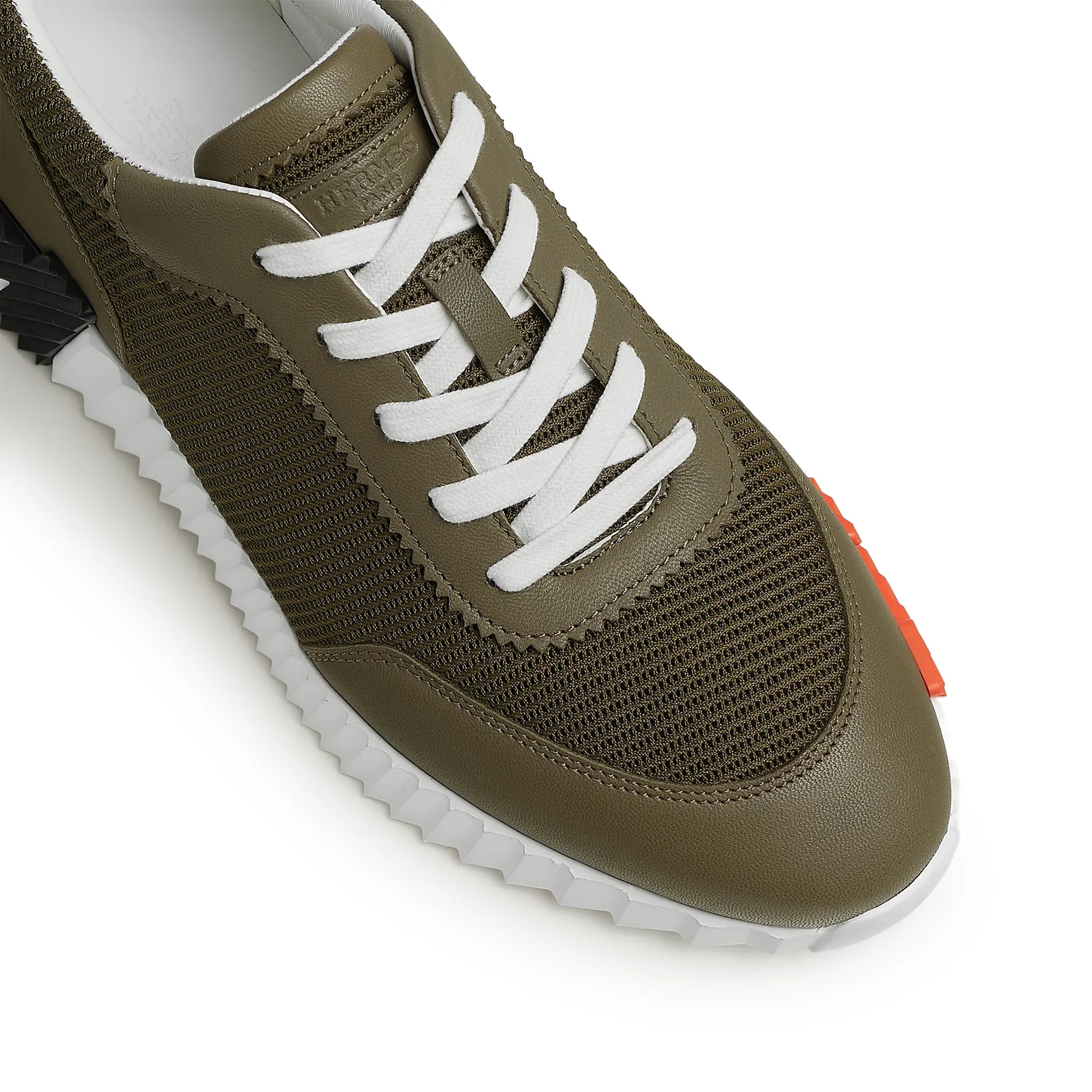 Hermès Paris Bouncing Sneaker Tundra Green - view 5