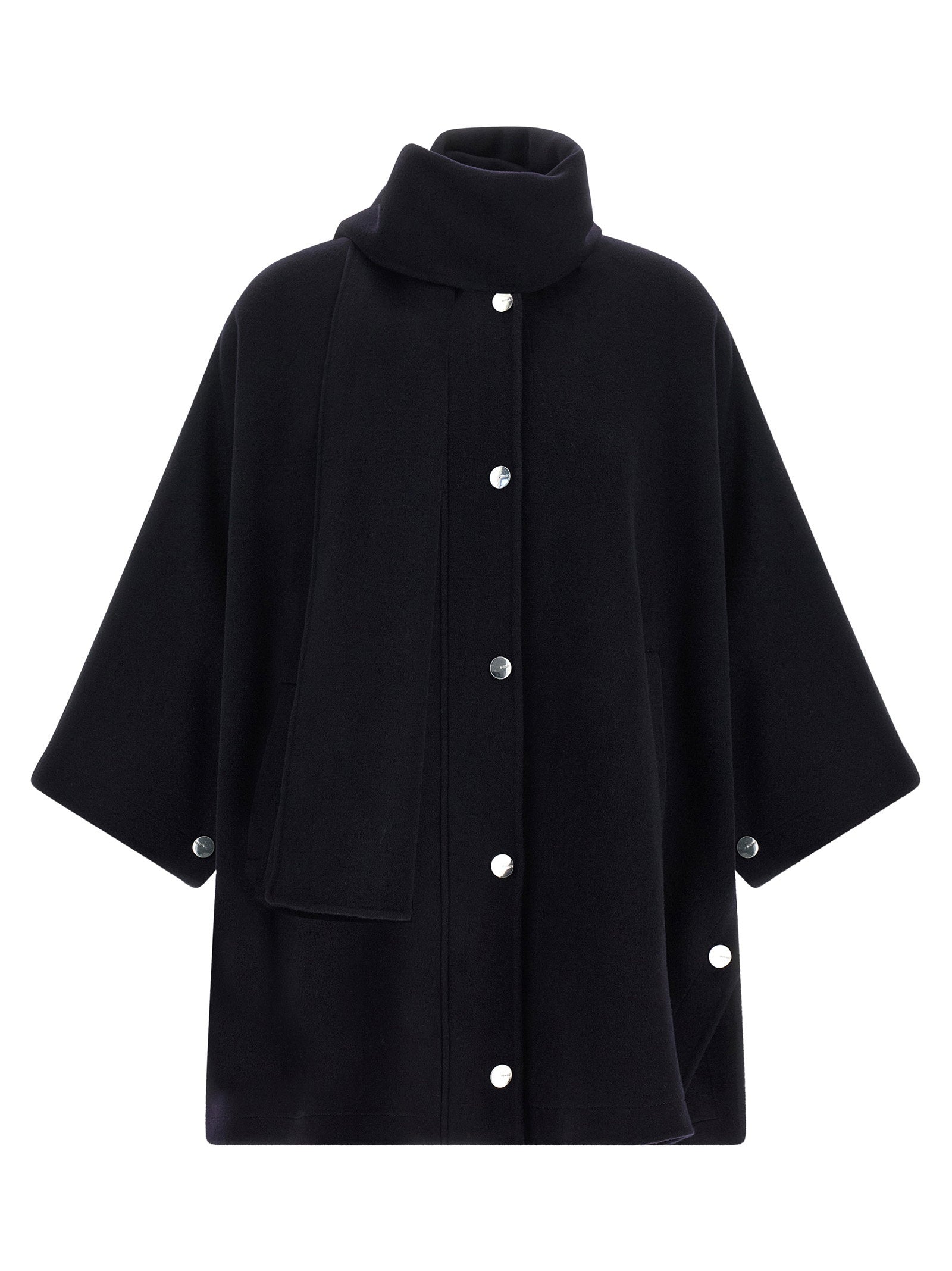 Pinko Caban Coat – 83% wool, 17% polyamide