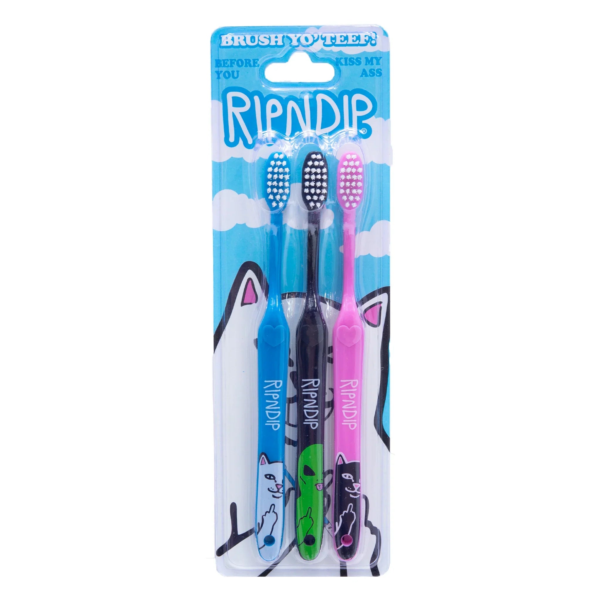 My Store Ripndip Toothbrush – BLUE/BLACK/PINK