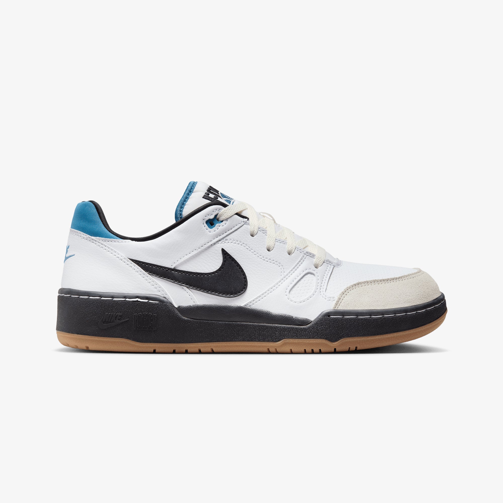 Nike | Full Force Low { White/black-phantom-aegean Storm