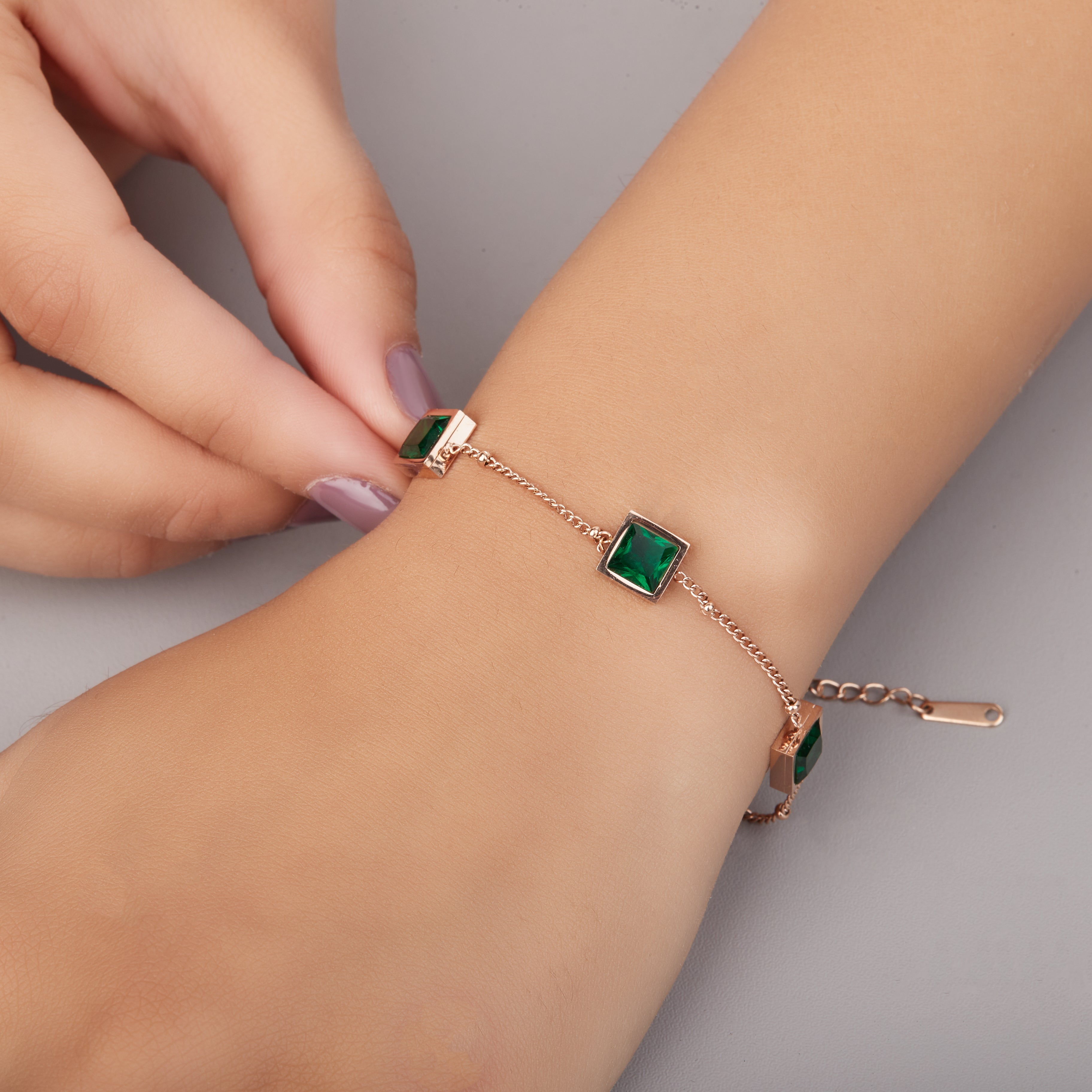 Branta Emerald Bracelet