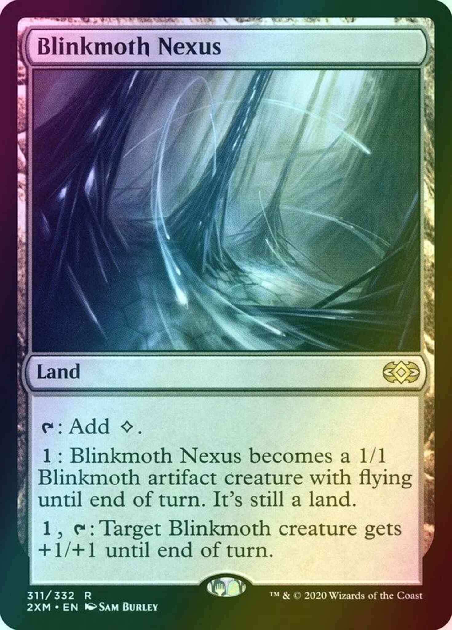 Blinkmoth nexus 311 – Magic Blinkmoth Nexus [311] [Double Masters] [Foil]