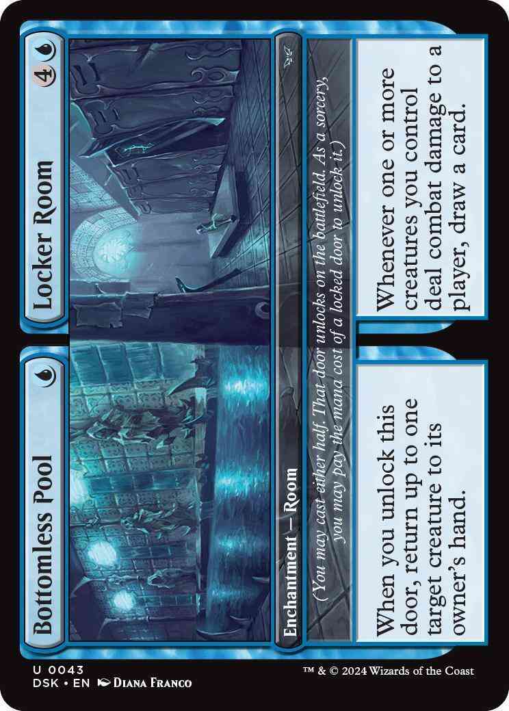 Bottomless pool locker – Magic Bottomless Pool // Locker Room [43] [Duskmourn: House of Horror] [Non-Foil]