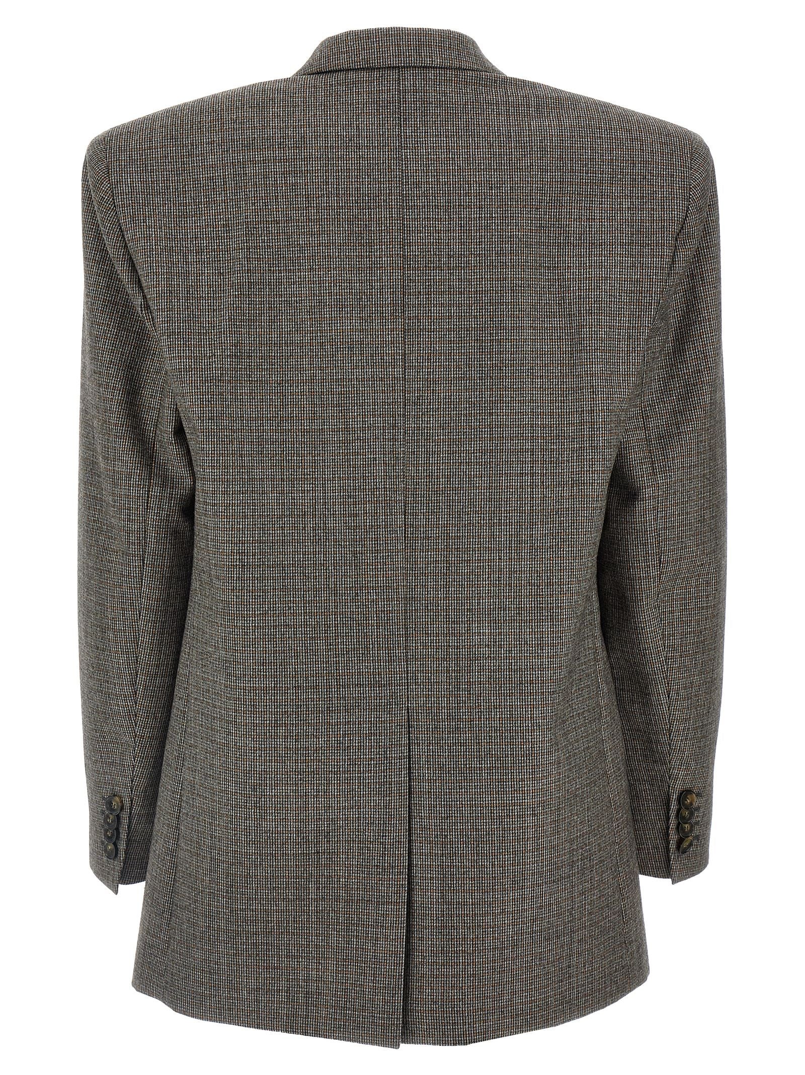 Stella Mccartney Single-breasted Micro Houndstooth Blazer - view 2