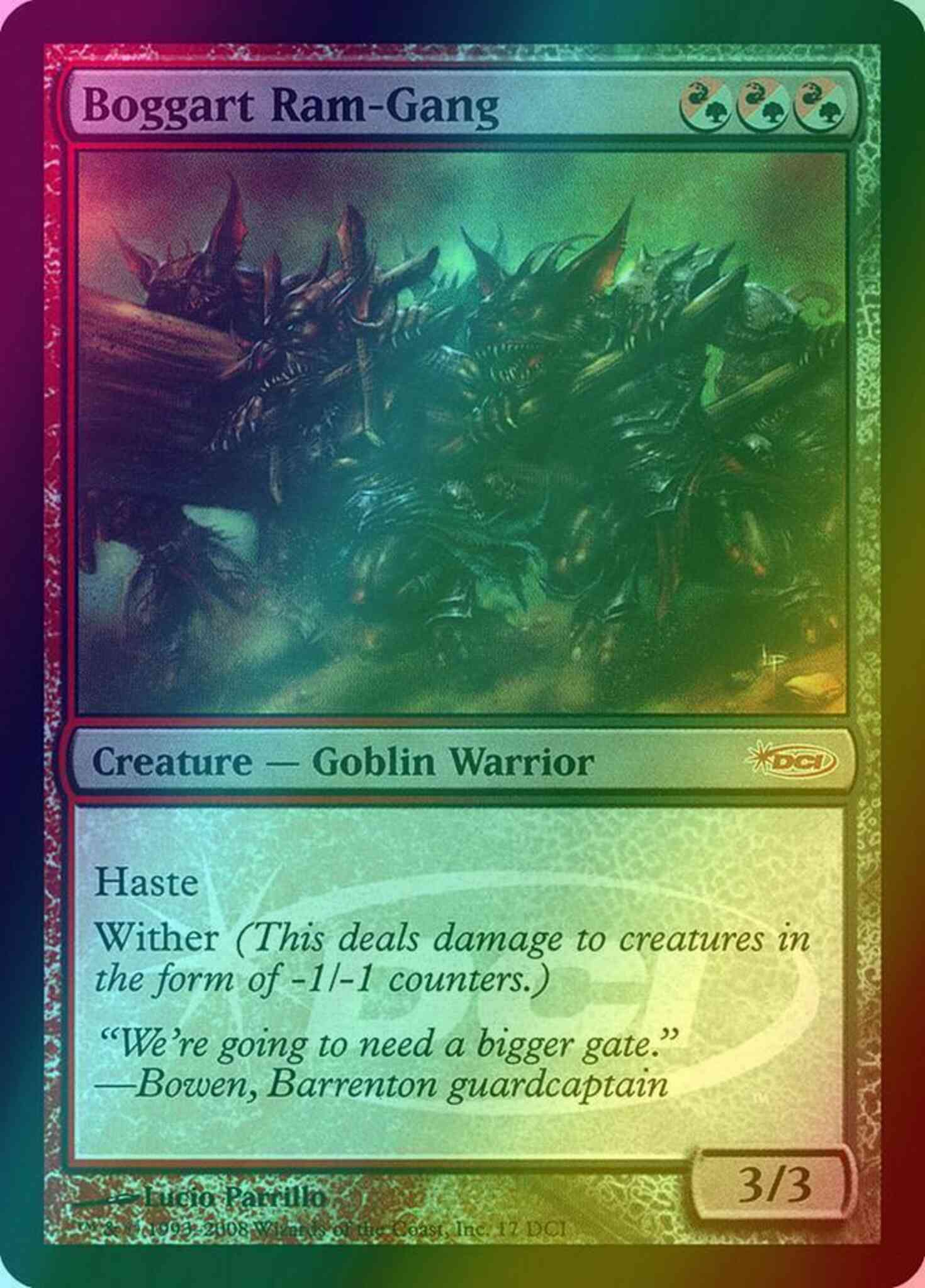 Boggart ram-gang 17 – Magic Boggart Ram-Gang [17] [DCI Promos] [Foil]