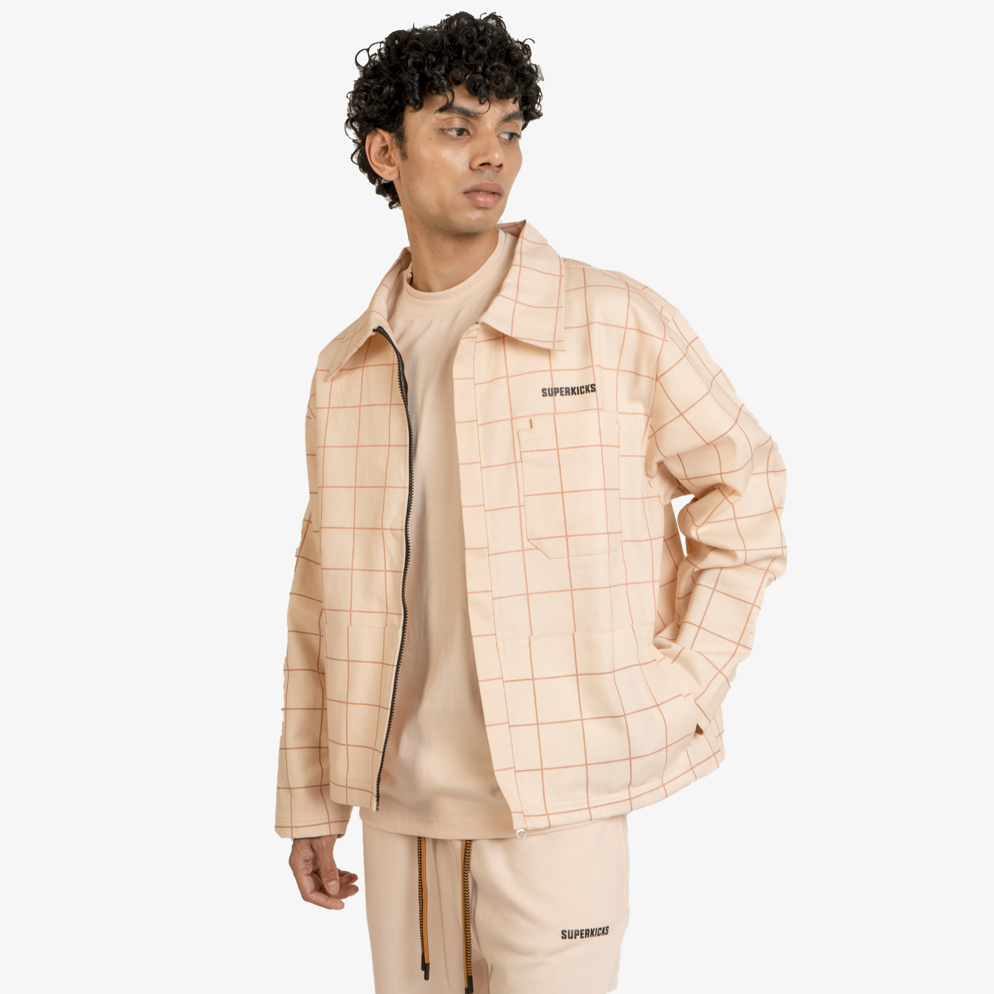 Superkicks | STARRY DISCO SHACKET { PEACH - view 4