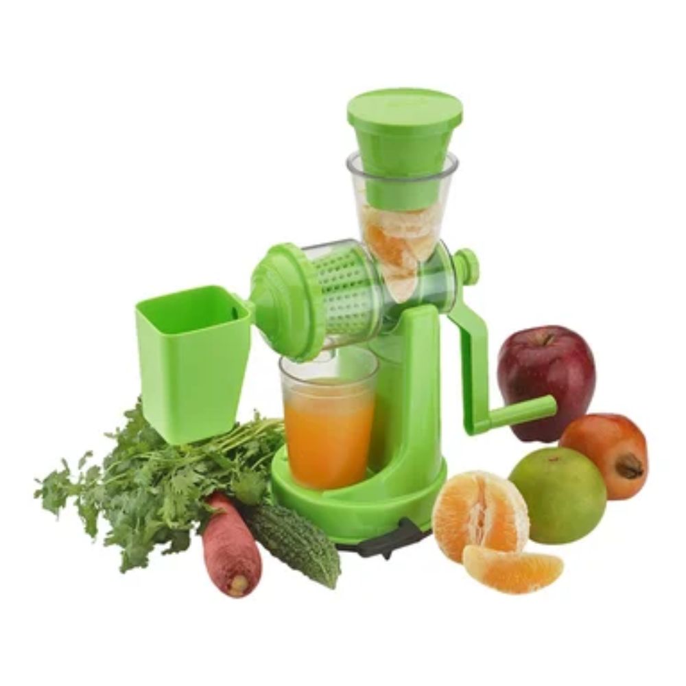 Nestwell Manual Fruit & Vegetable Juicer with Juice Cup and Waste Collector