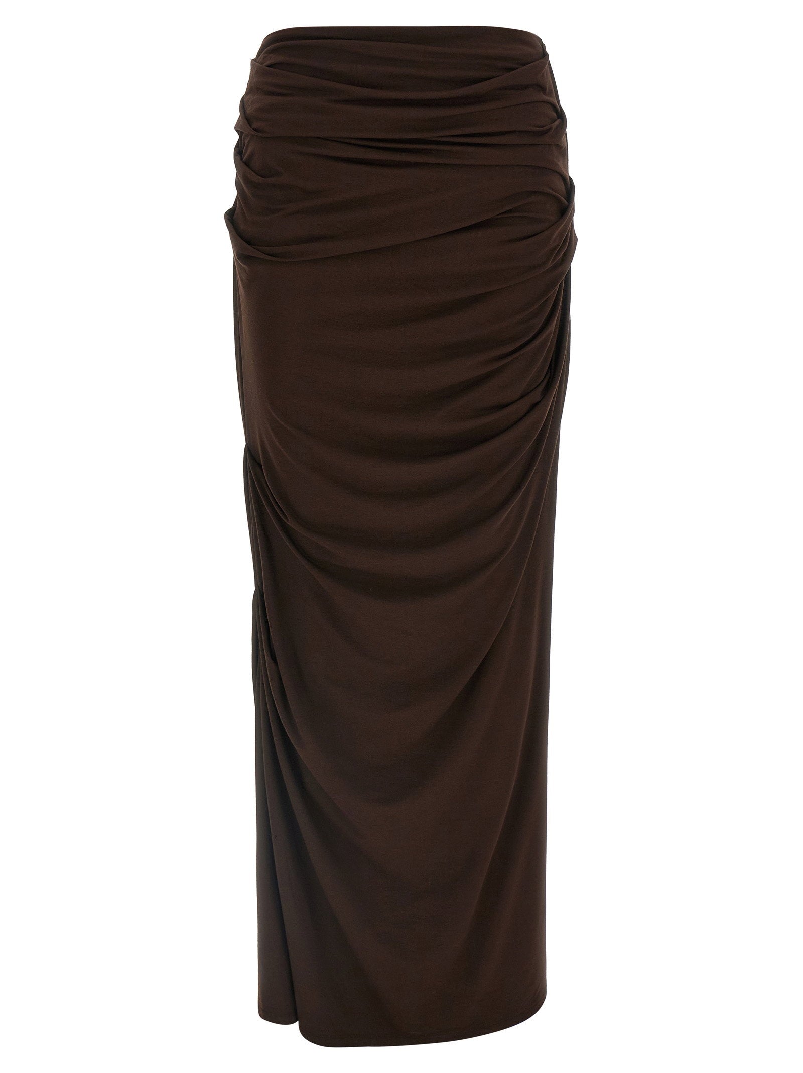 Entire Studios Drape Skirt – 92% viscose, 8% elastane