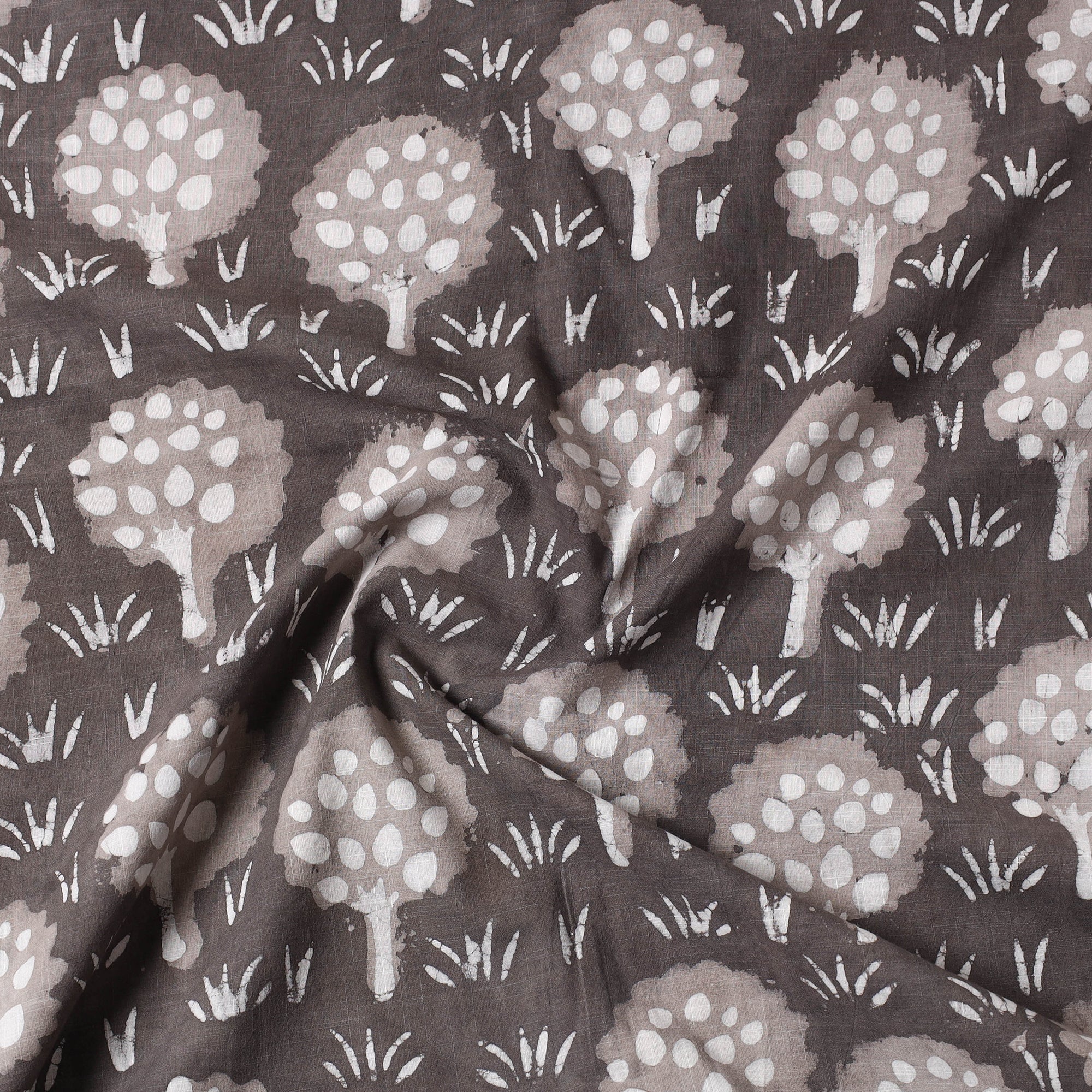 BINDAAS UNLIMITED Bindaas Block Printed Cotton Precut Fabric (2.5 meter) 27 - view 2