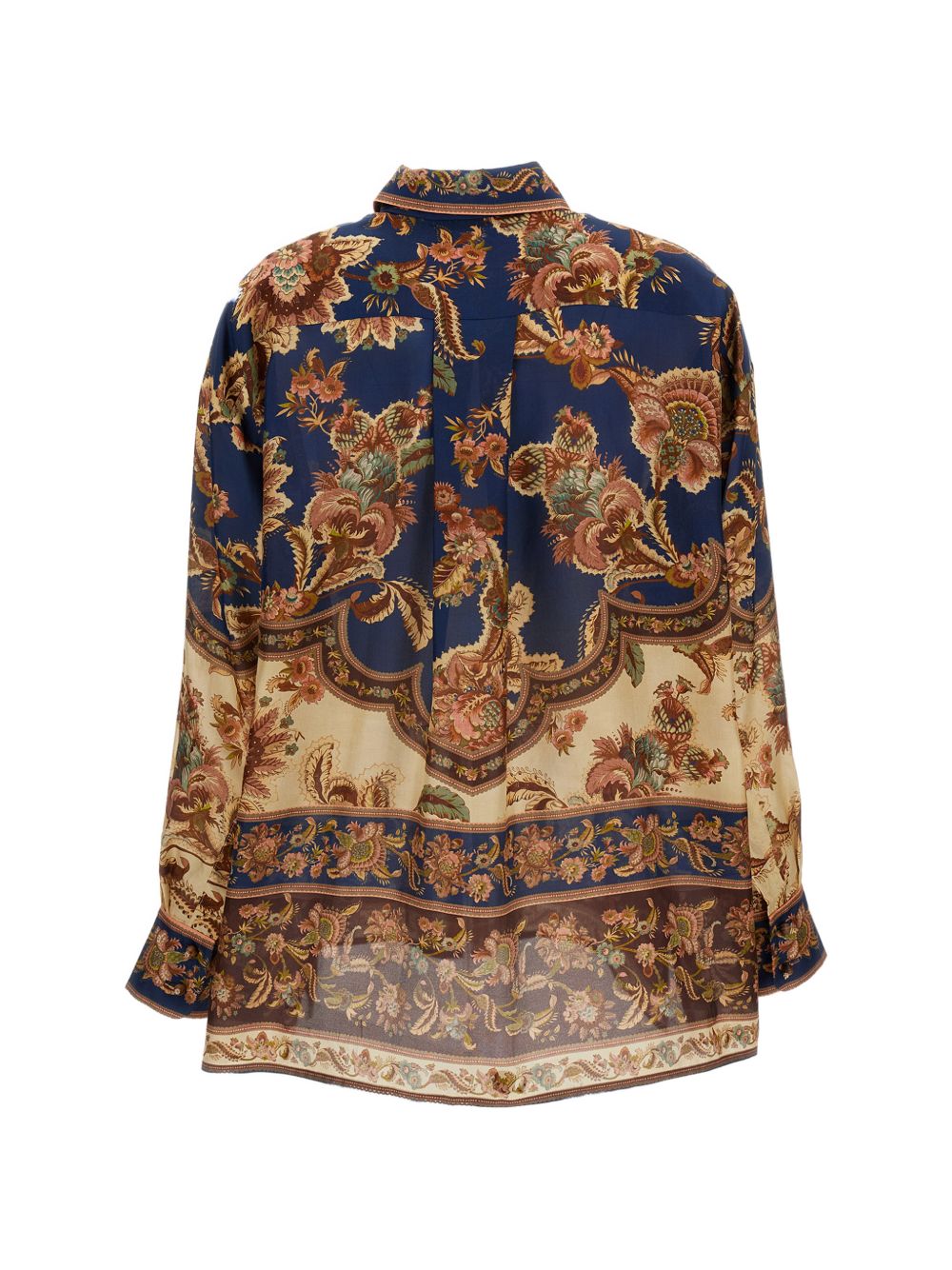 Zimmermann Shirts NAVY – 100% Silk - view 2