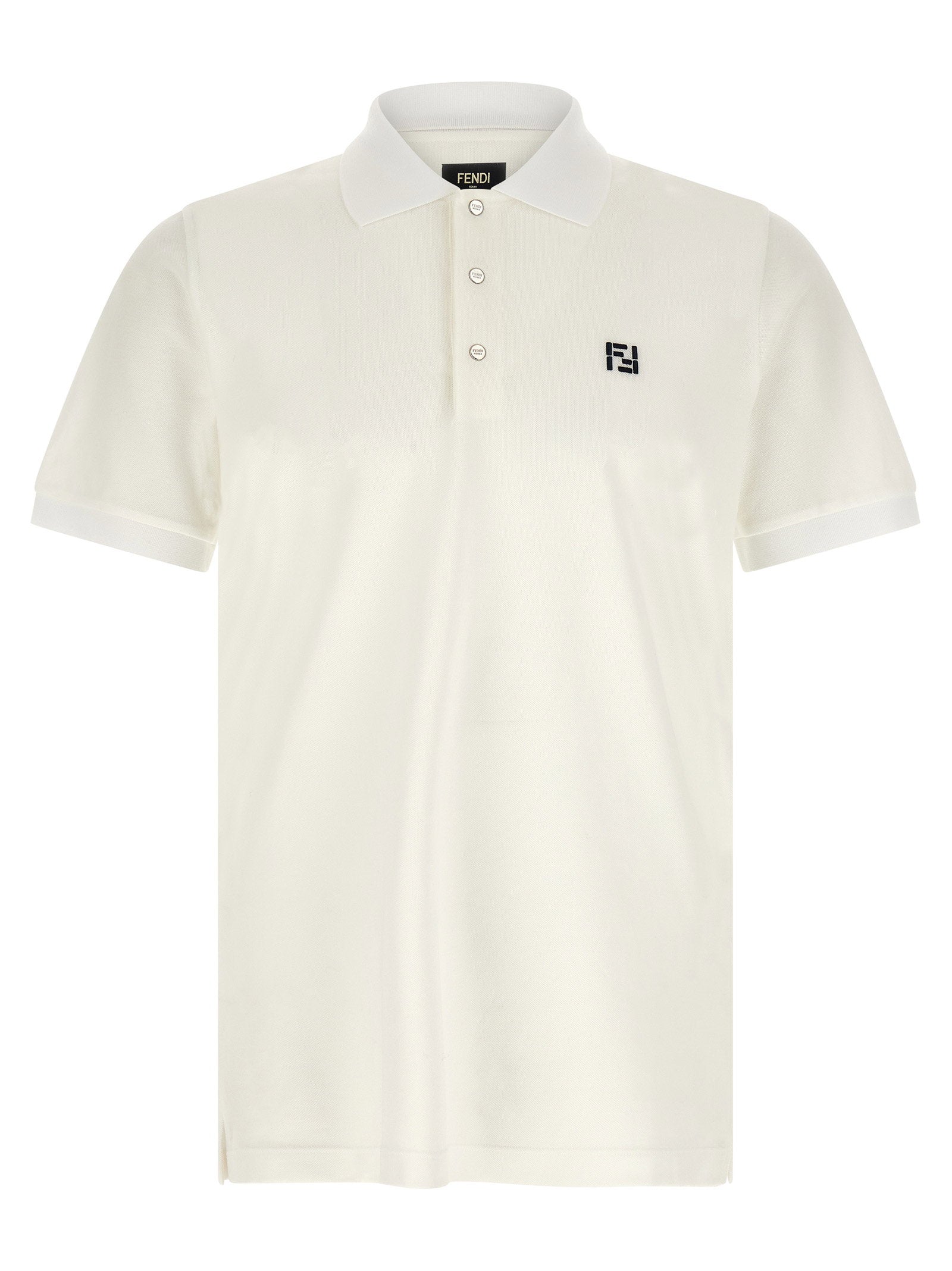 Fendi Ff Selleria Polo Shirt – 100% cotton