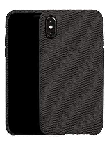KShop Black Fabric Cover - iPhone XS MAX
