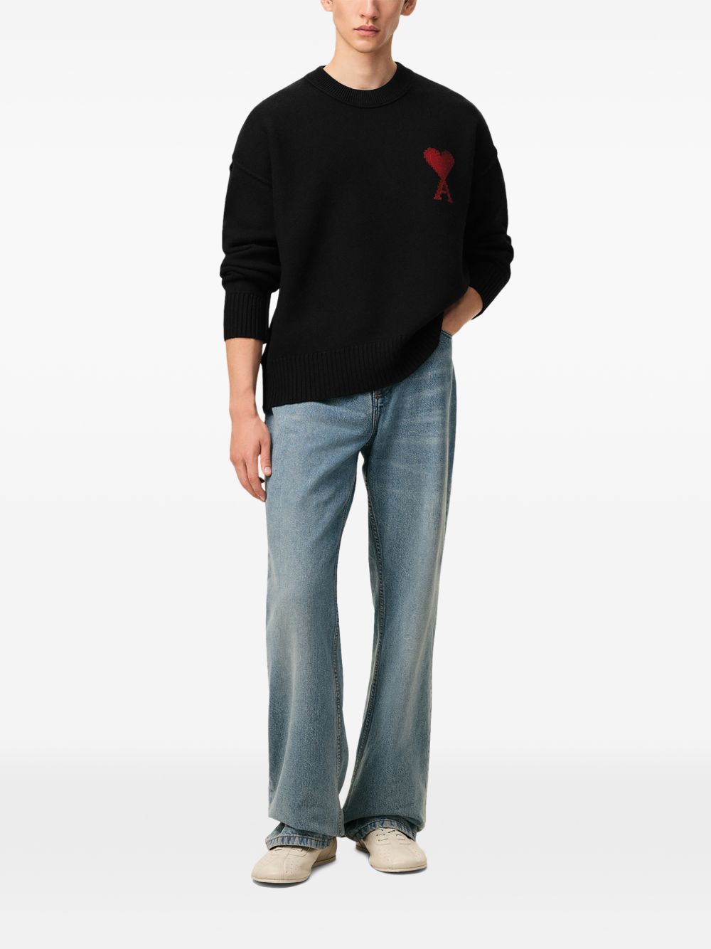 Ami Paris Sweater – 100% Wool - view 5