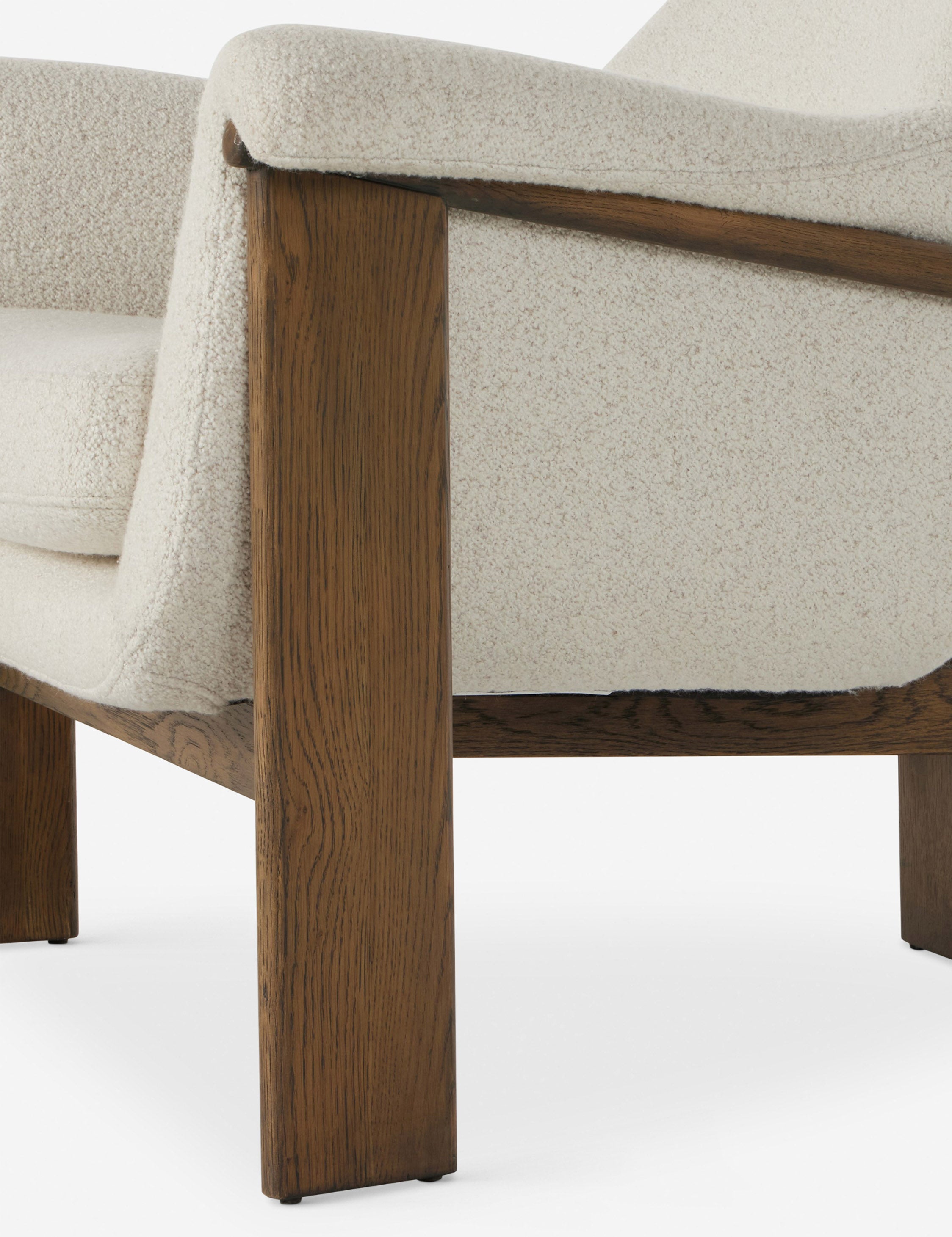 Lulu and Georgia Byrne Accent Chair – Ivory Sheepskin - view 6