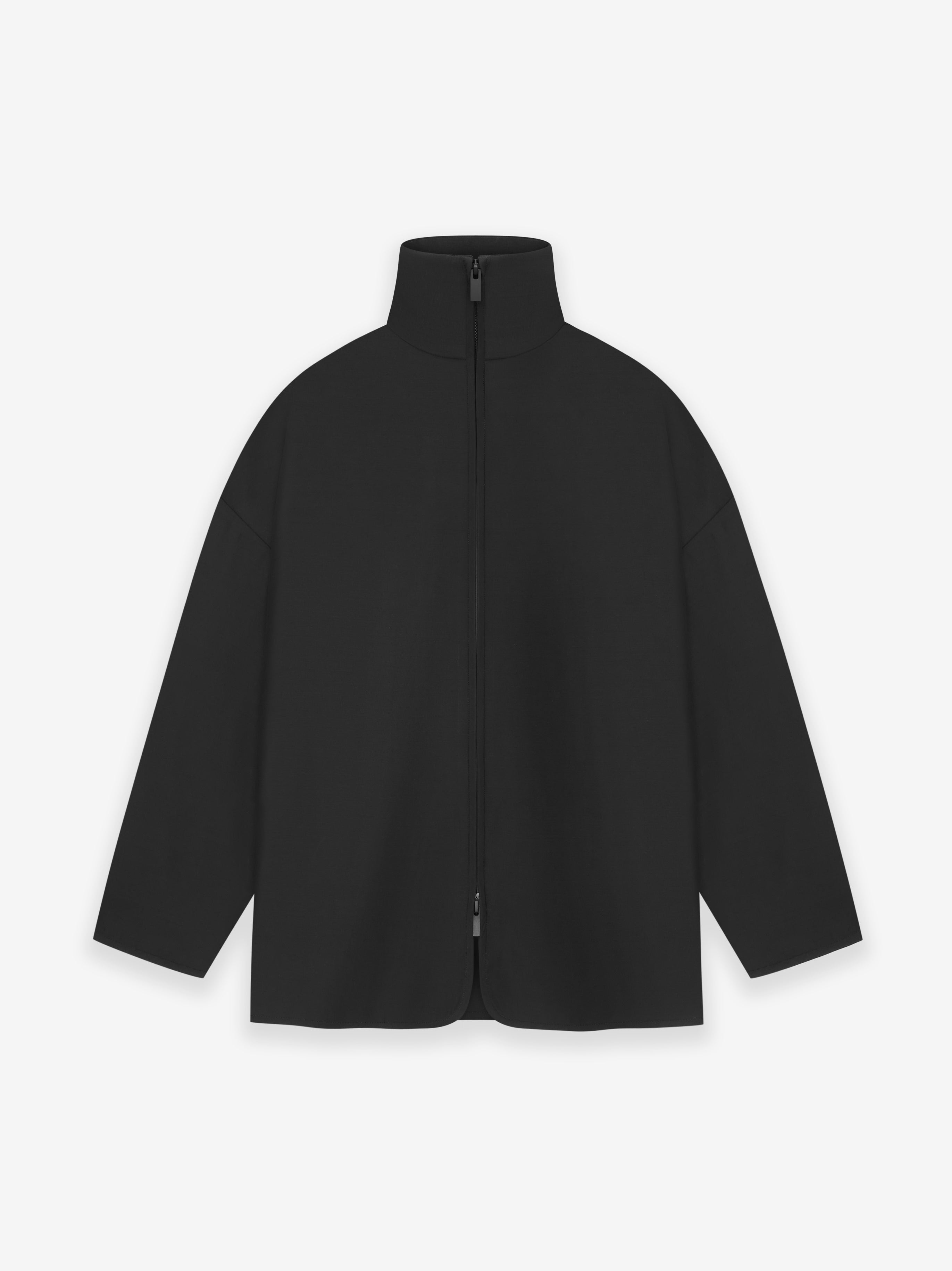 Fear of God Wool Silk High Neck Jacket – Black