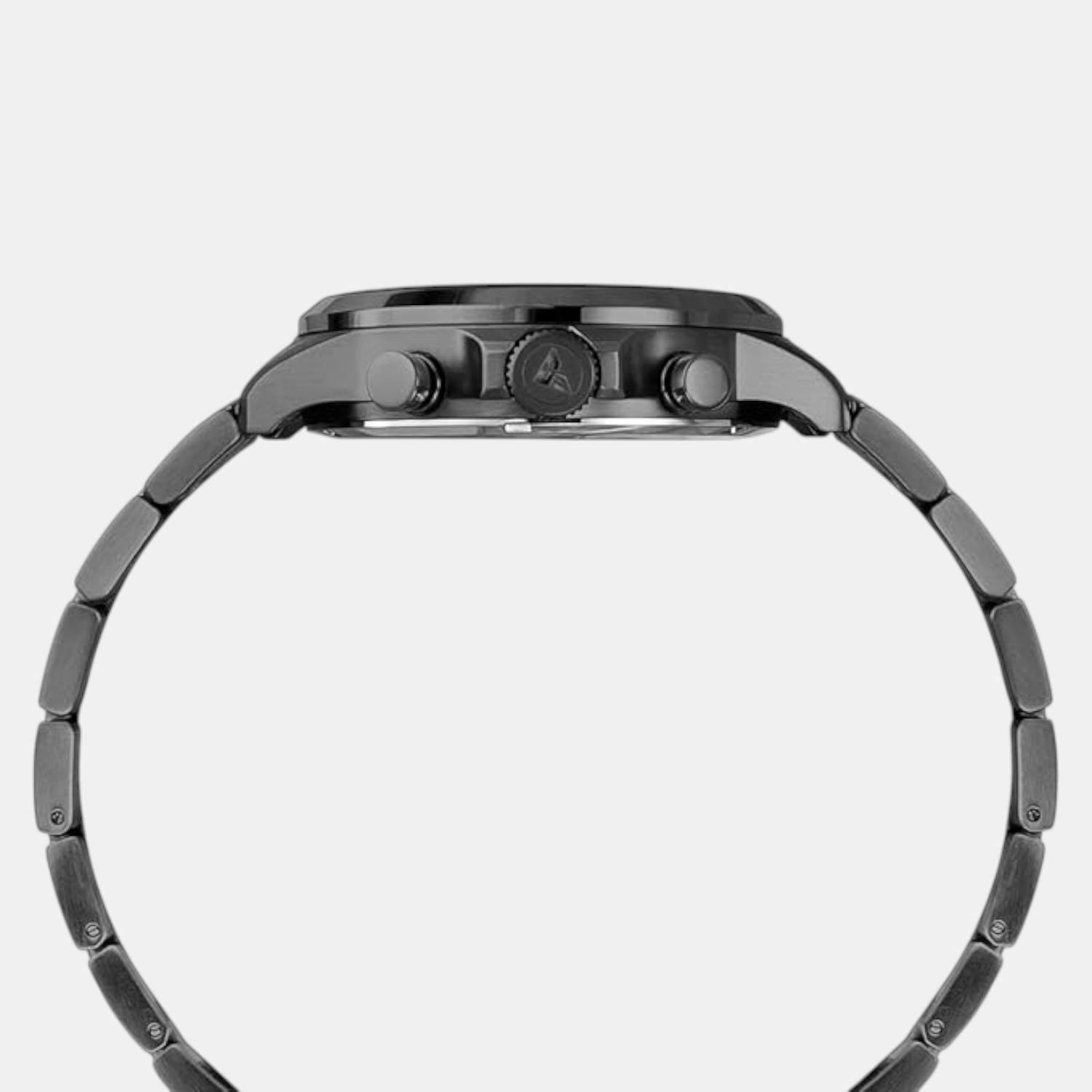 Timex E Class Men Quartz Black Dial Chronograph Stainless Steel Watch TWEG25103 - view 3