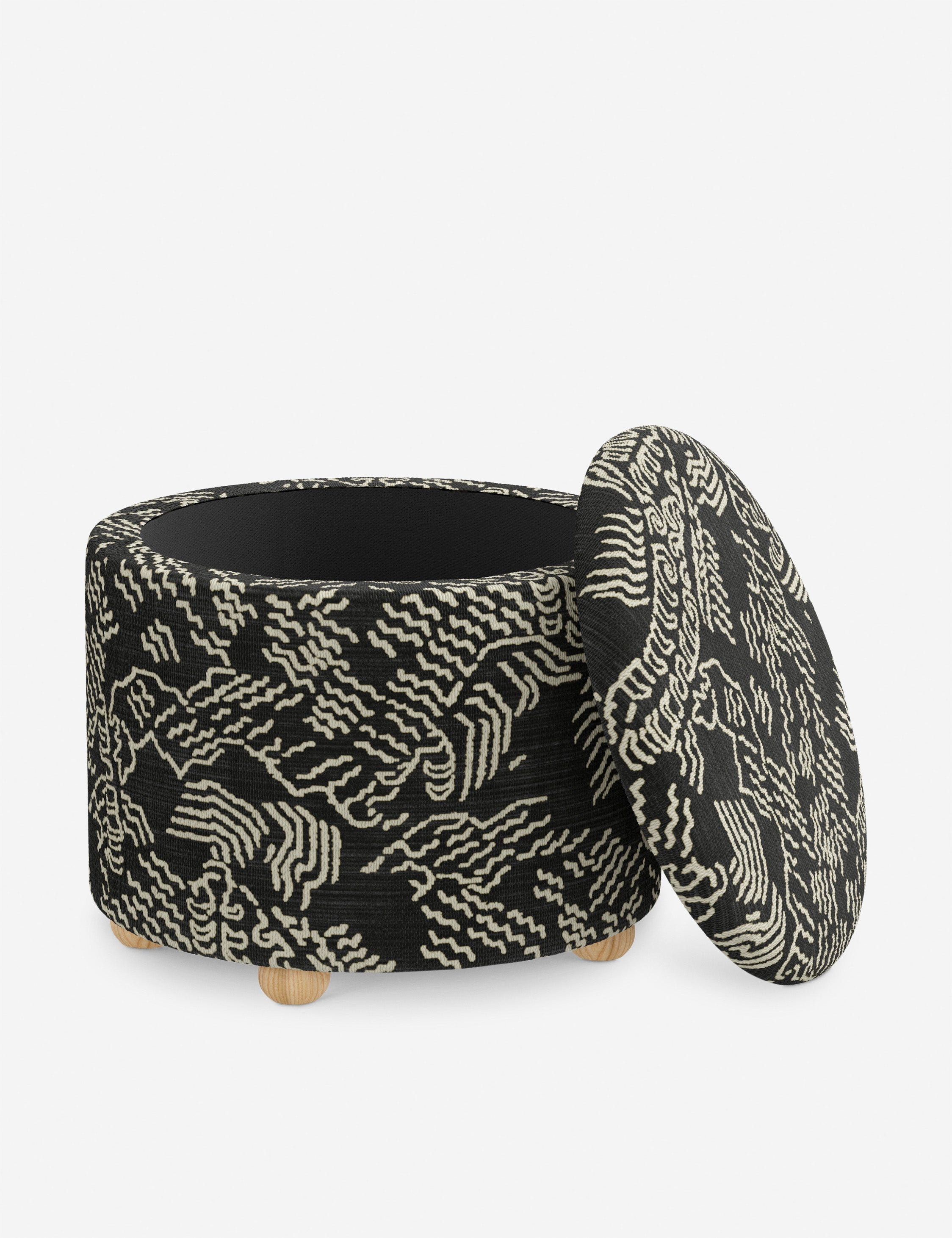 Lulu and Georgia Kamila Storage Ottoman - view 216