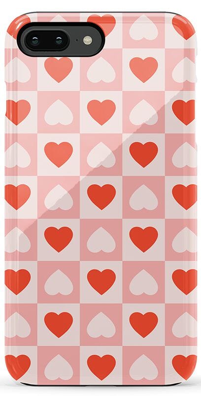 Casetry King of My Heart | Checkered Hearts Case - view 45