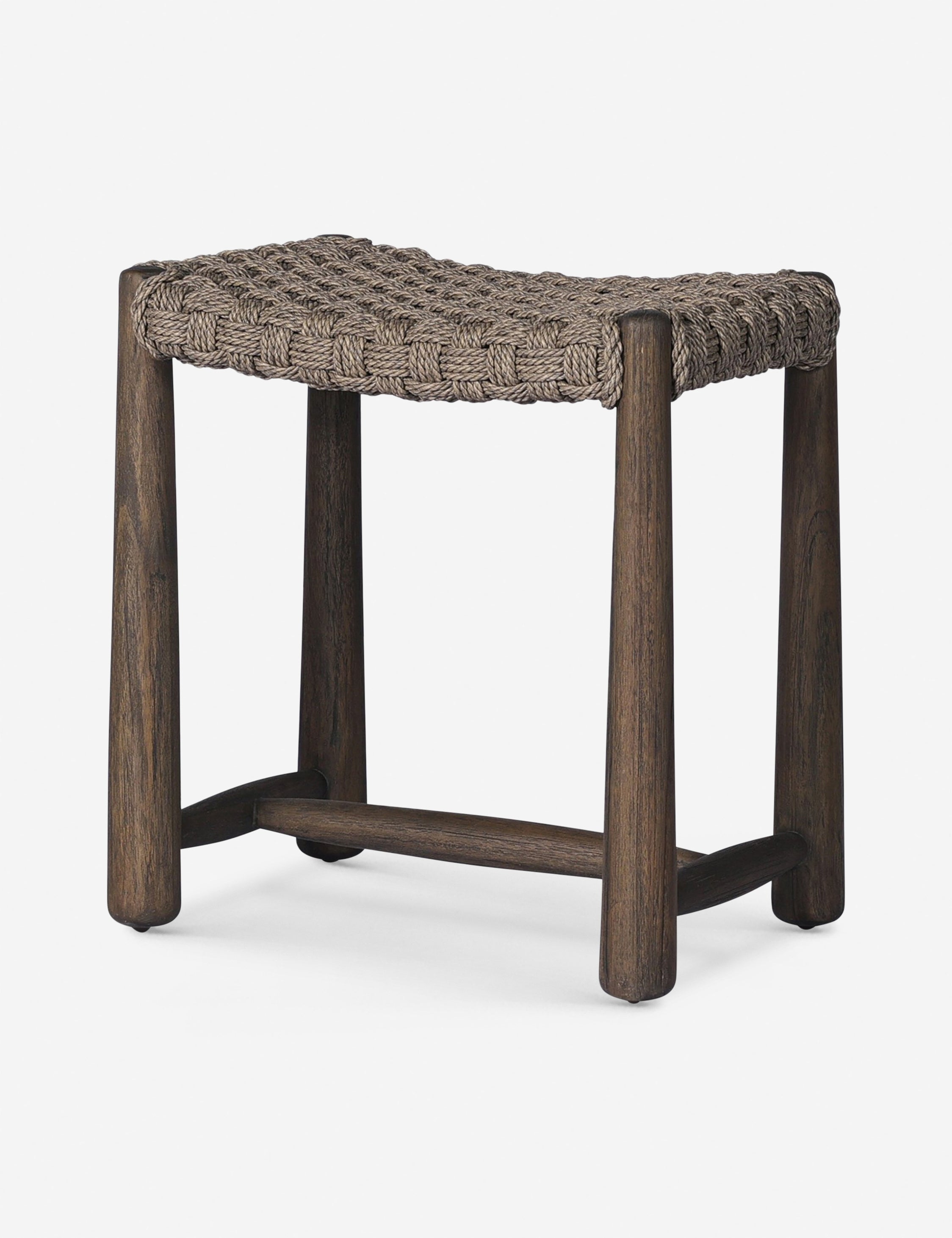 Lulu and Georgia Savio Indoor / Outdoor Stool by Amber Lewis x Four Hands - view 4