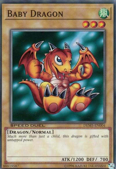 Yu-Gi-Oh! Baby Dragon - DEM5-EN004 - Common - Unlimited