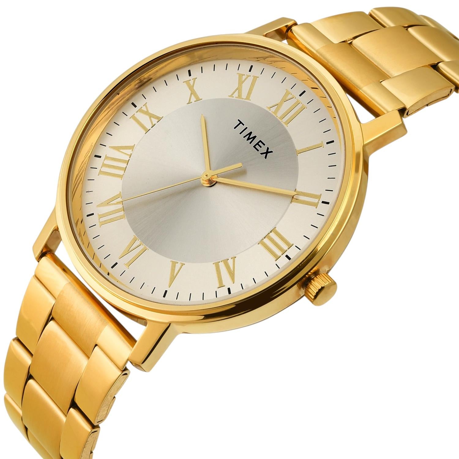 Timex Fashion Men Quartz Silver Dial Analog Stainless Steel Watch TW0TG8023 - view 2