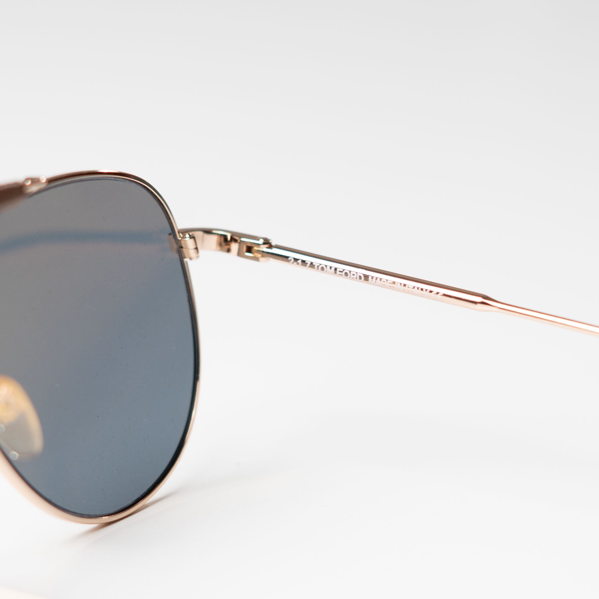 Tom Ford Brown Aviator Sunglasses - view 3