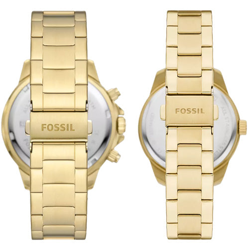 Fossil Bannon Green Dial Pair 45mm & 38mm BQ2754SET - view 4