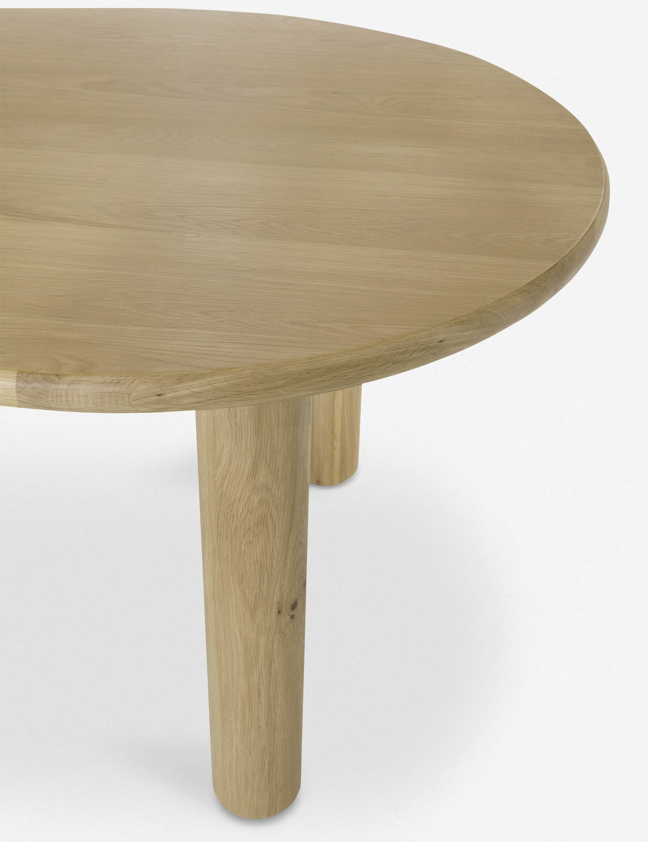 Lulu and Georgia Dever Oval Dining Table – Natural - view 3