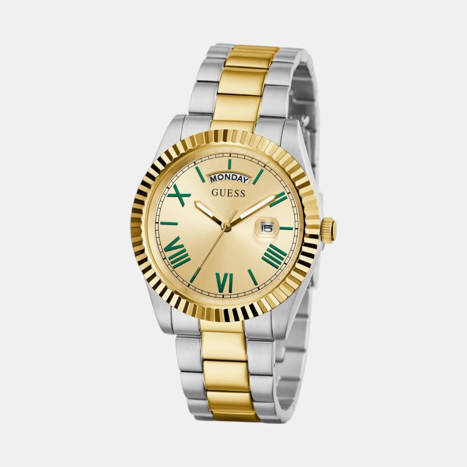 Guess Dress Men Quartz Champagne Dial Analog Stainless Steel Watch GW0265G14 - view 3