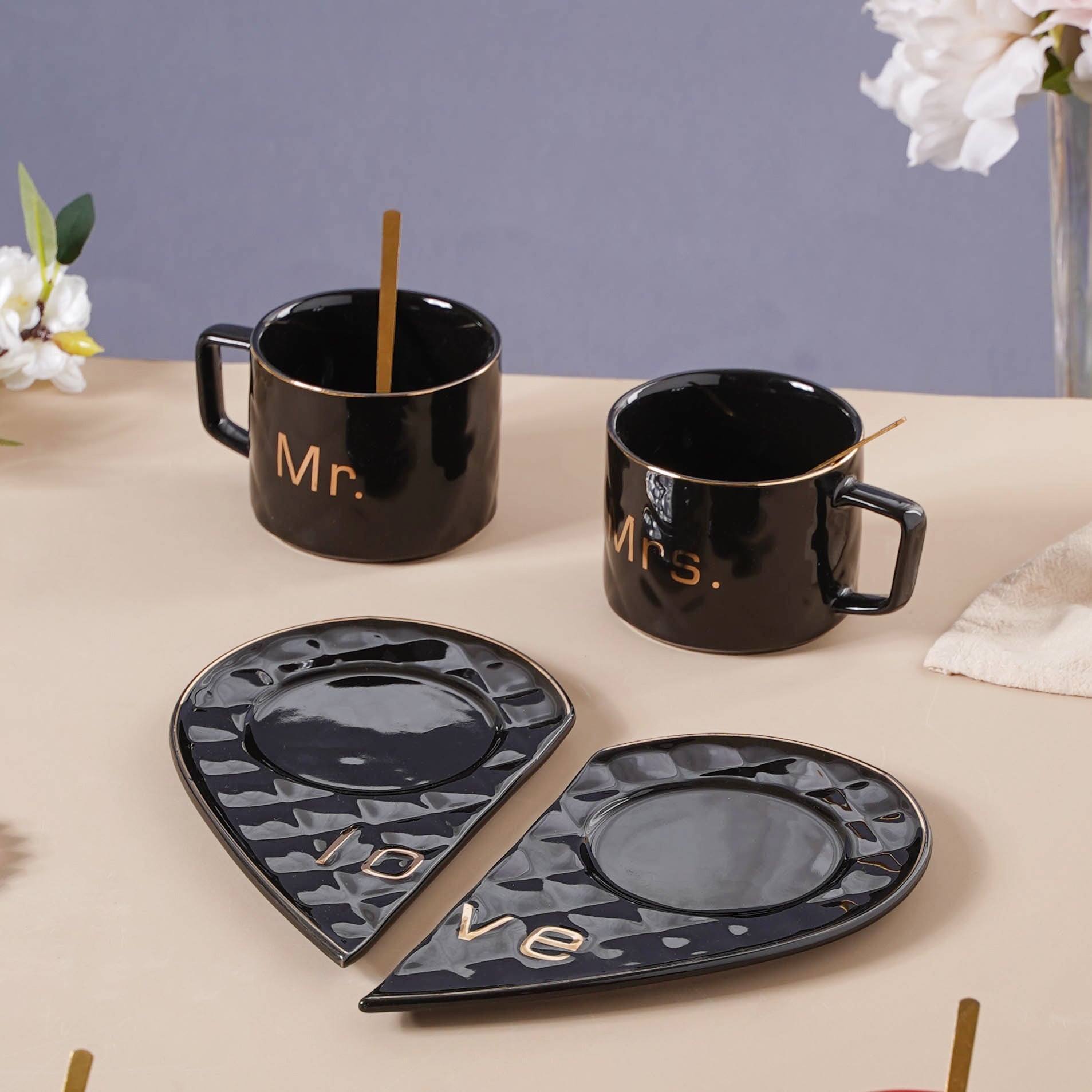 Nestasia Love Cup and Plate Set