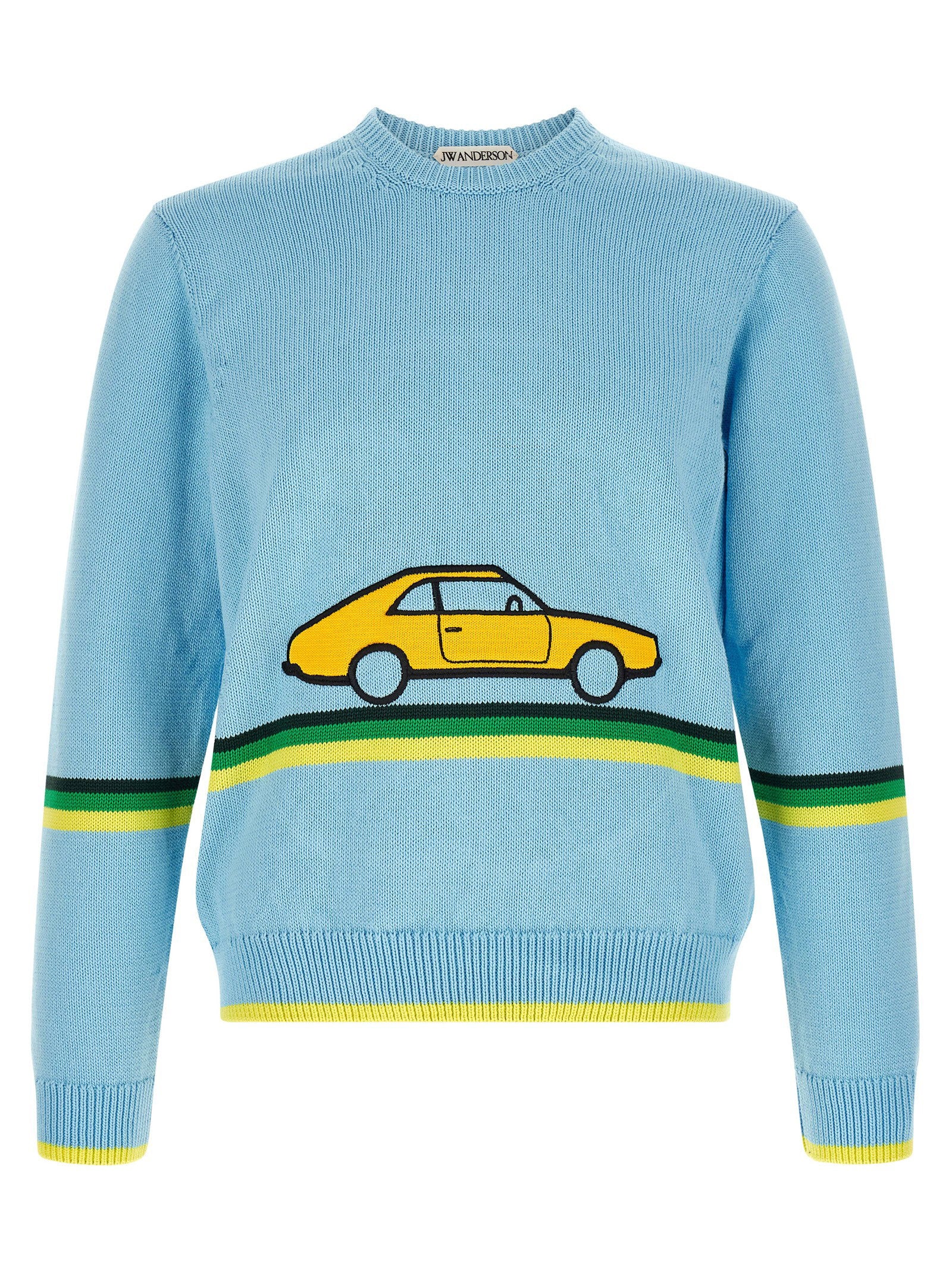 J w anderson – J.w.anderson Car Sweater – 100% cotton