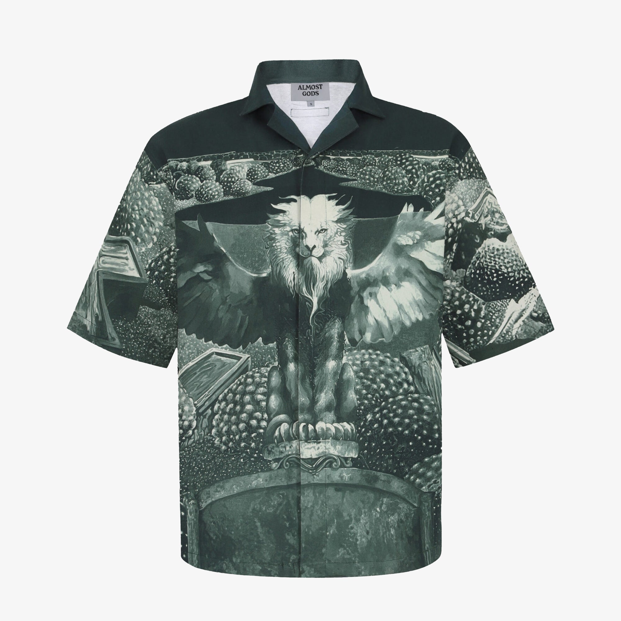 Almost Gods | Mirage Shirt In Twill { Black - view 2