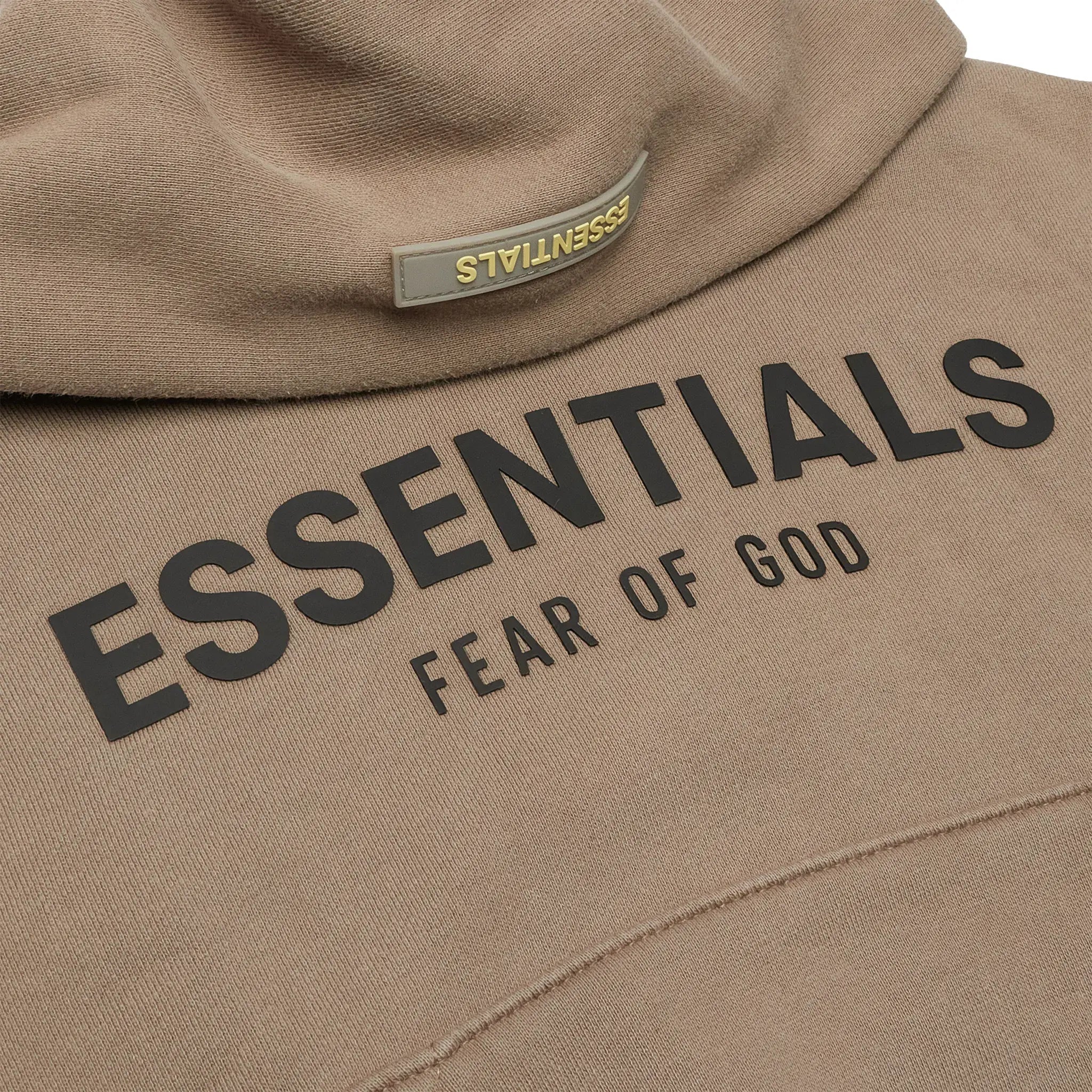 Preloved - Fear Of God Essentials Kids Taupe Hoodie - view 3