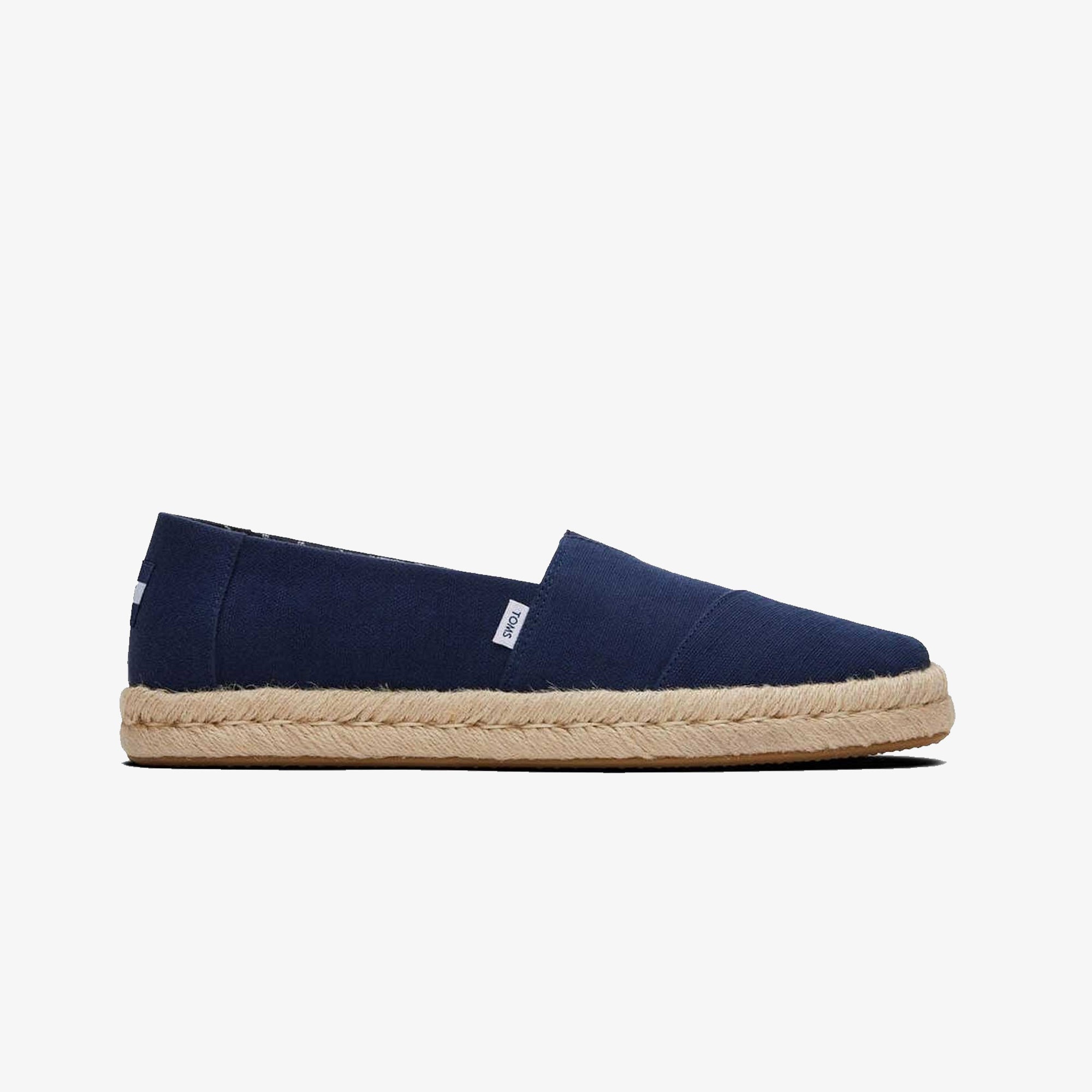 Toms | JUTE WRAP ESPADRILLES { NAVY