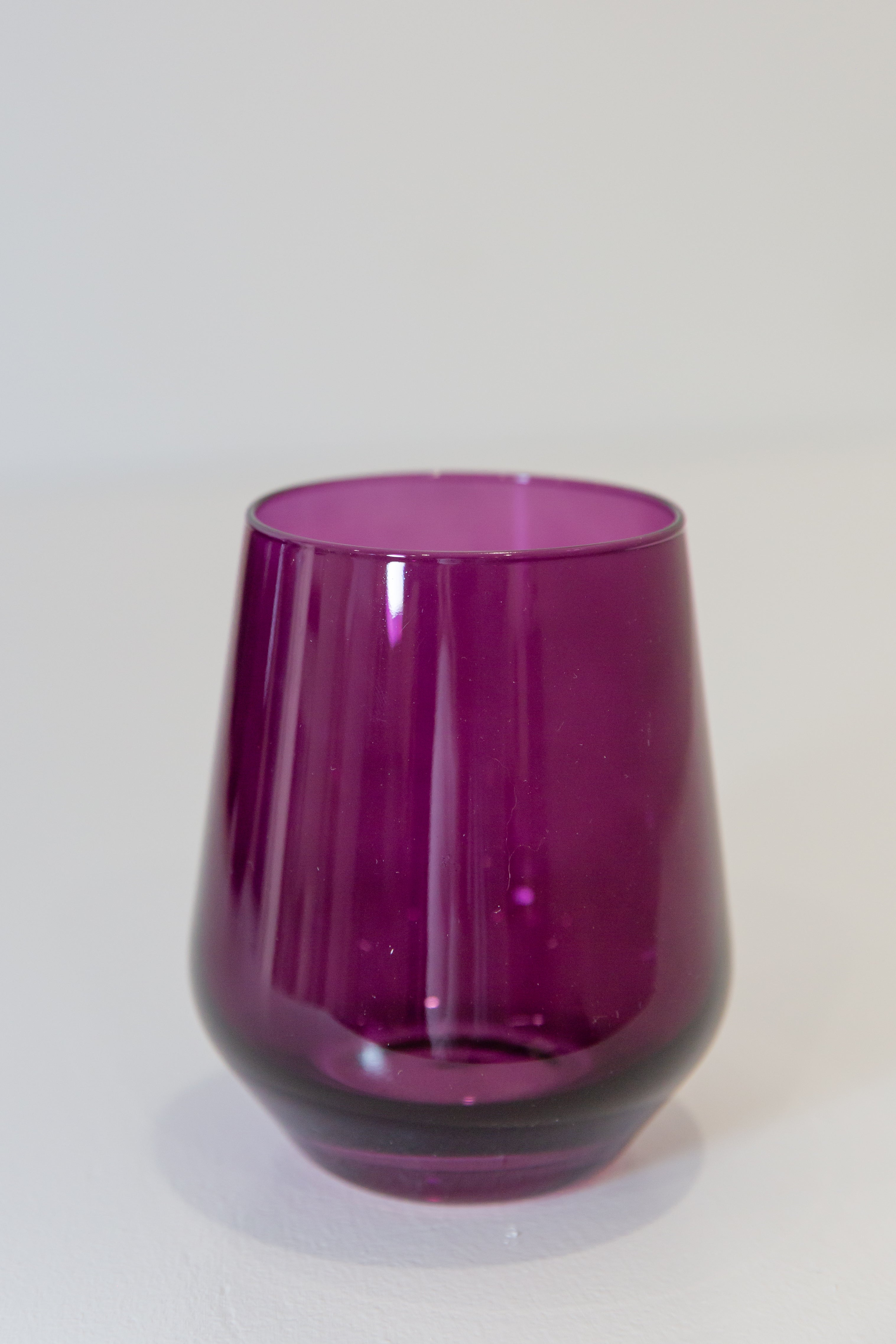 Estelle Colored Glass Estelle Colored Wine Stemless - Set of 6 {Custom Set} - view 3