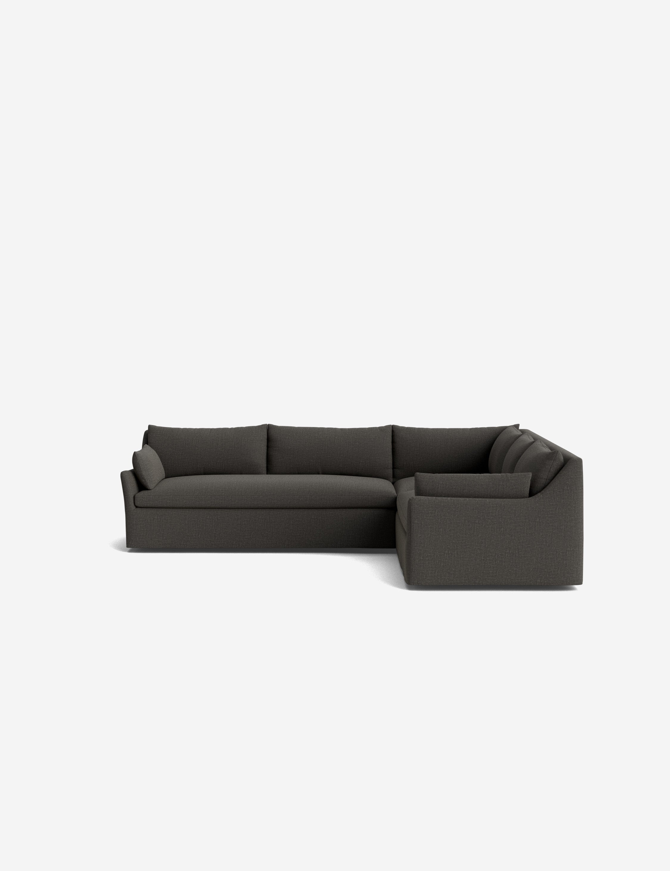 Lulu and Georgia Portola Luxe Depth Slipcover Corner Sectional Sofa - view 207